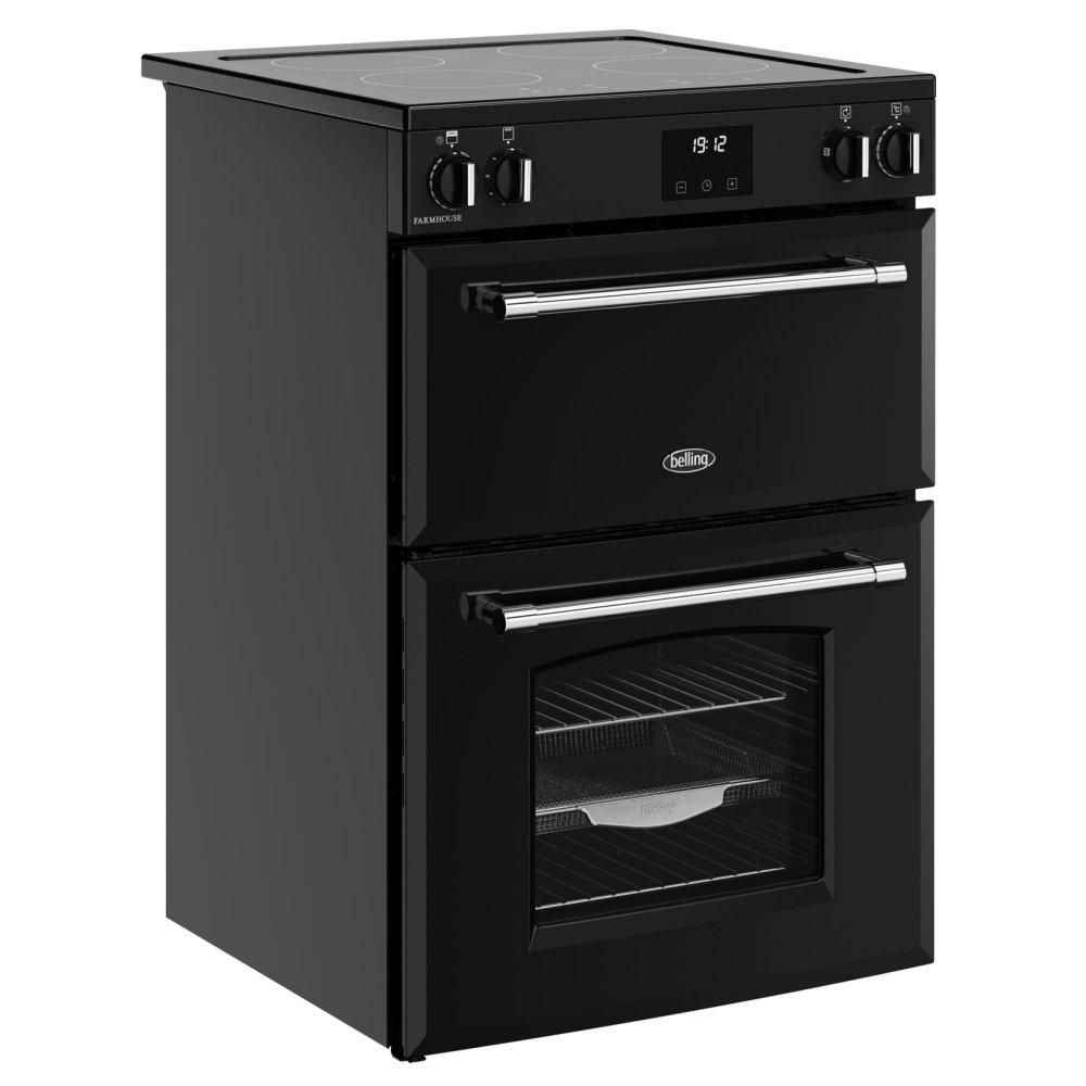Belling Farmhouse 60cm Induction Mini Range Cooker 444411815 - BLACK Belling Farmhouse 60cm Induction Mini Range Cooker 444411815 - BLACK