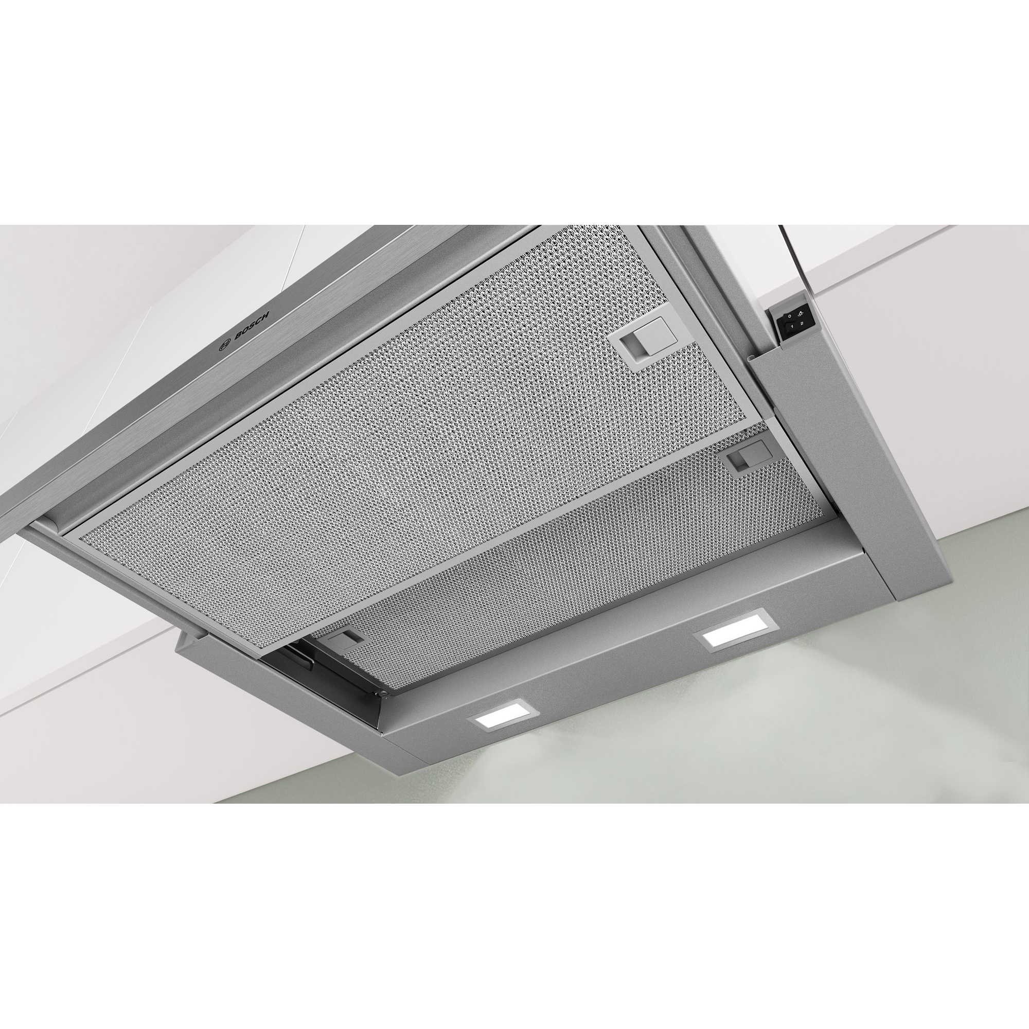 Bosch 60cm Series 2 Telescopic Hood DFM063W57B - Silver Bosch 60cm Series 2 Telescopic Hood DFM063W57B - Silver