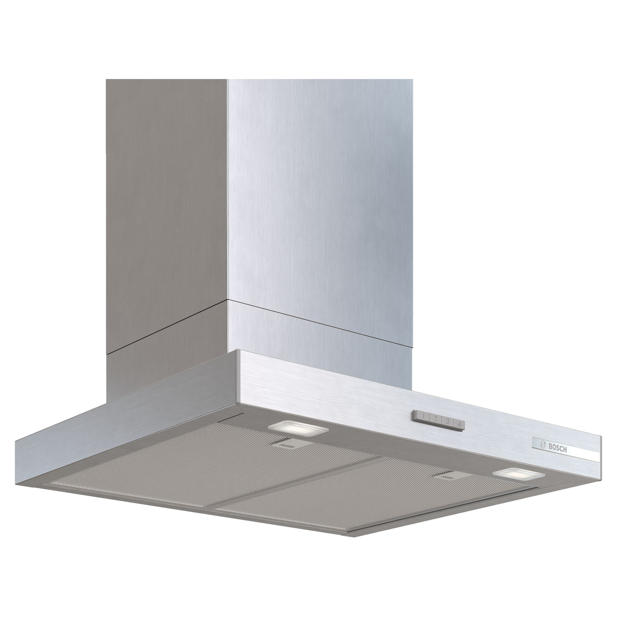 Bosch 60cm Series 4 Chimney Hood DWB65CC30B - Stainless Steel