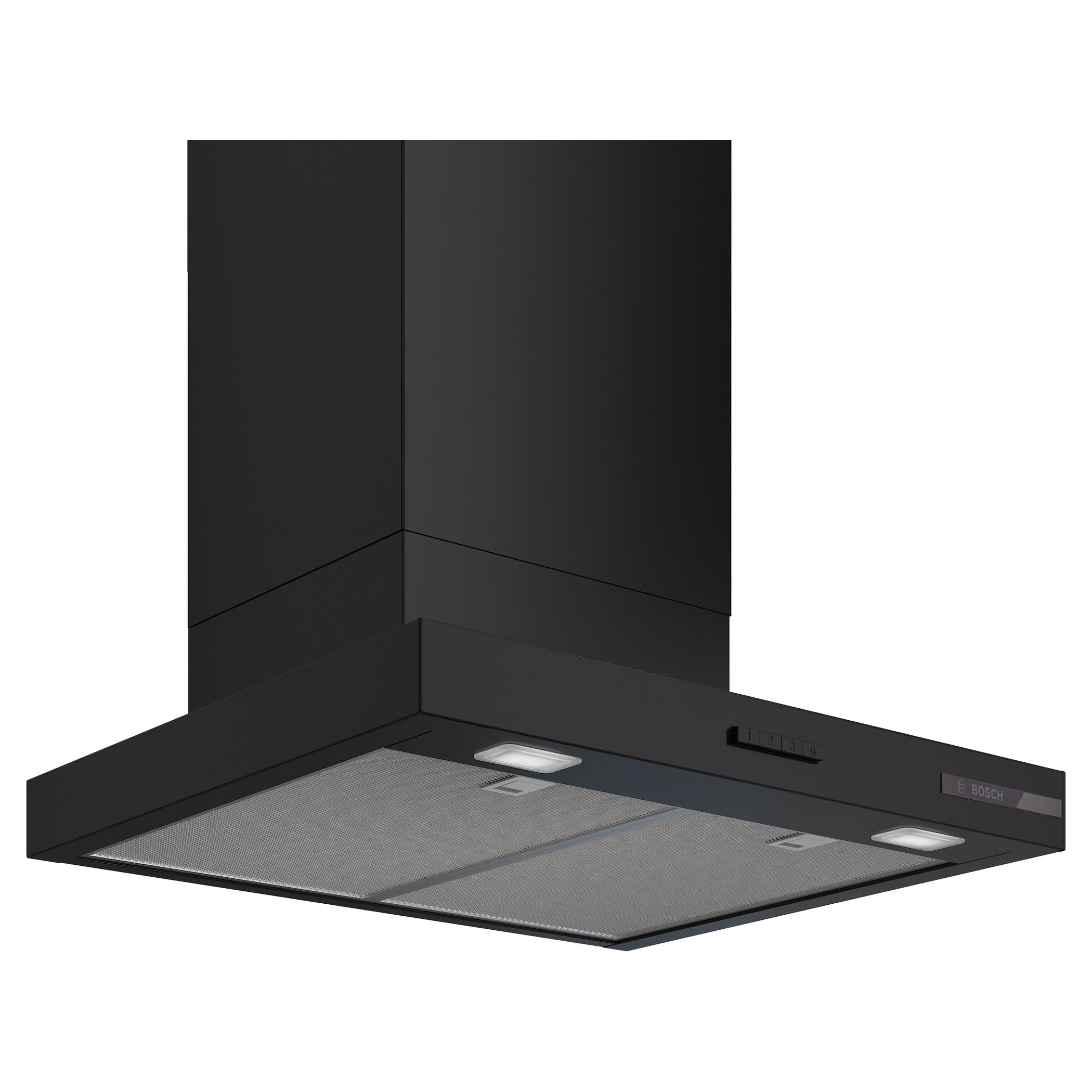 Bosch 60cm Series 4 Chimney Hood DWB65CC60B - Black