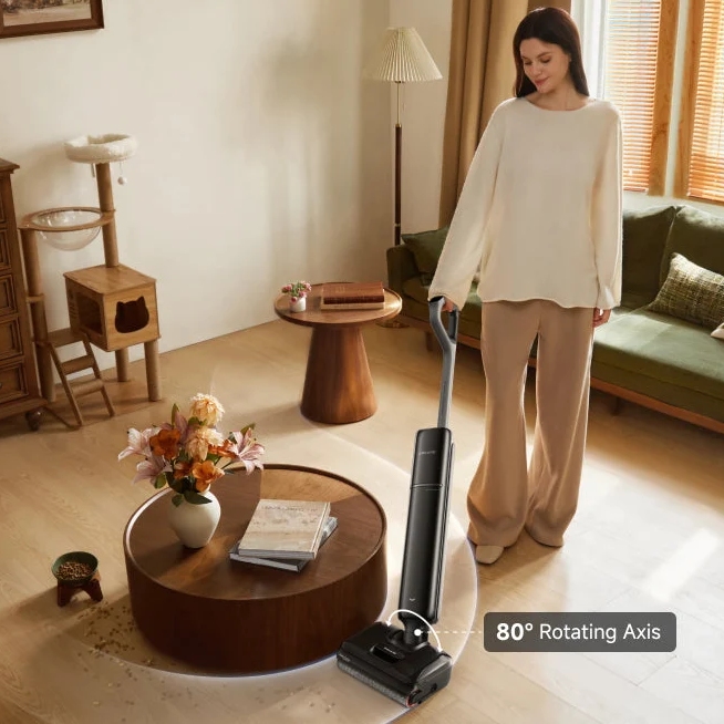 Dreame T12 Pro Wet & Dry Cordless Stick Vacuum Cleaner HHR32A - Black Dreame T12 Pro Wet & Dry Cordless Stick Vacuum Cleaner HHR32A - Black