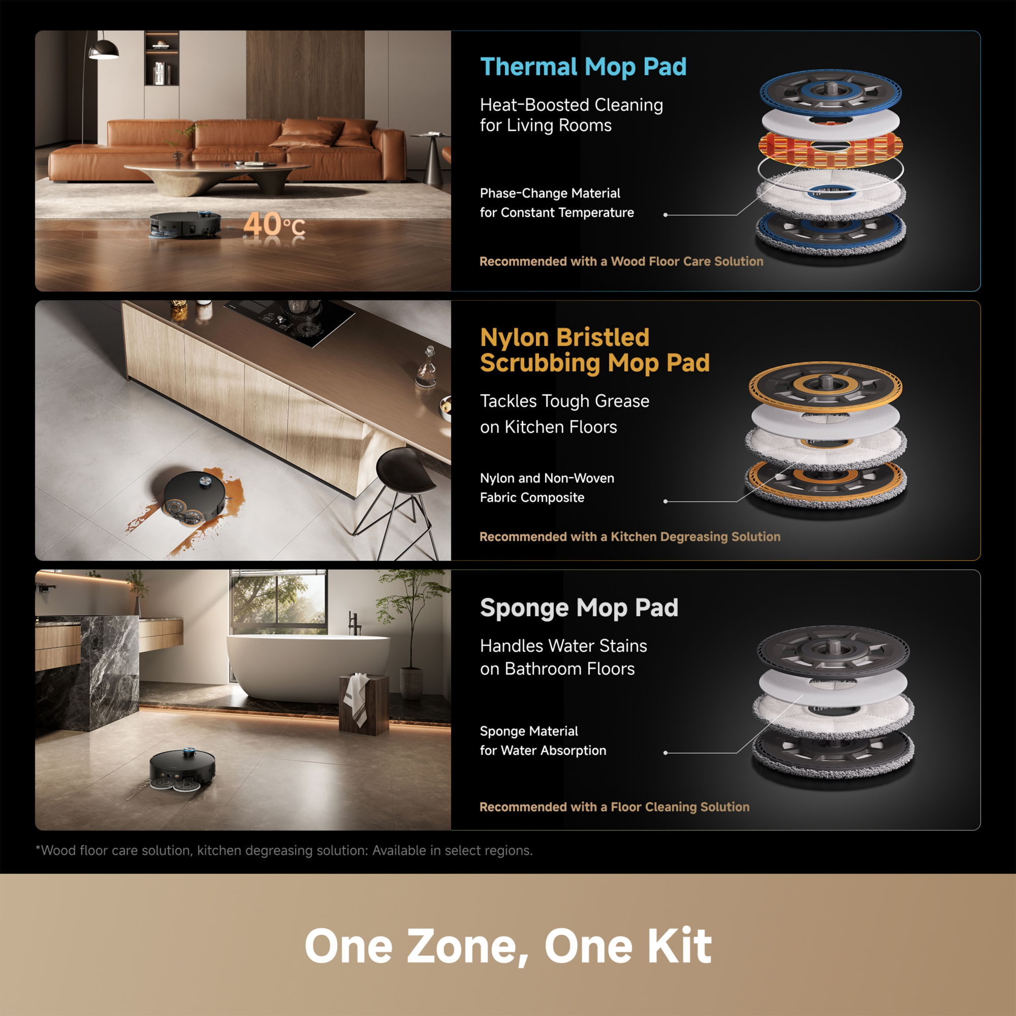 Dreame X60 Pro Ultra Matrix Smart Robot Vacuum & Mop RLM92DE - Black