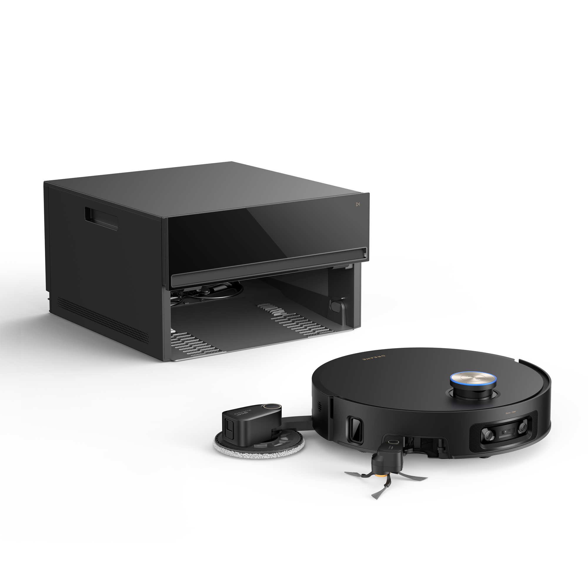 Dreame X60 Pro Master Robot Vacuum Cleaner and Mop with Auto-Empty RLX97DE - Black