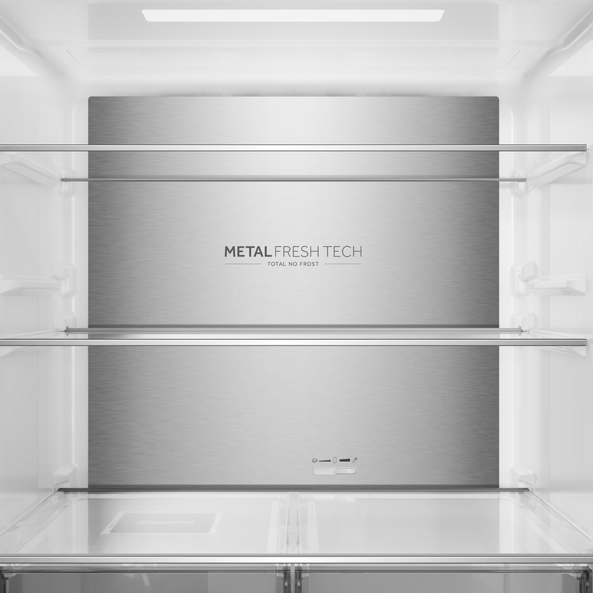 Haier 83cm Four Door French Style Fridge Freezer HCR58S18DNMM - Inox Haier 83cm Four Door French Style Fridge Freezer HCR58S18DNMM - Inox
