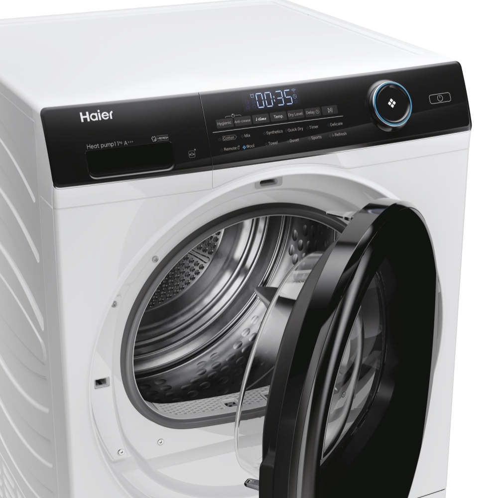 Haier 11kg Heat Pump Condenser Dryer HD110-A3959E-UK - White Haier 11kg Heat Pump Condenser Dryer HD110-A3959E-UK - White