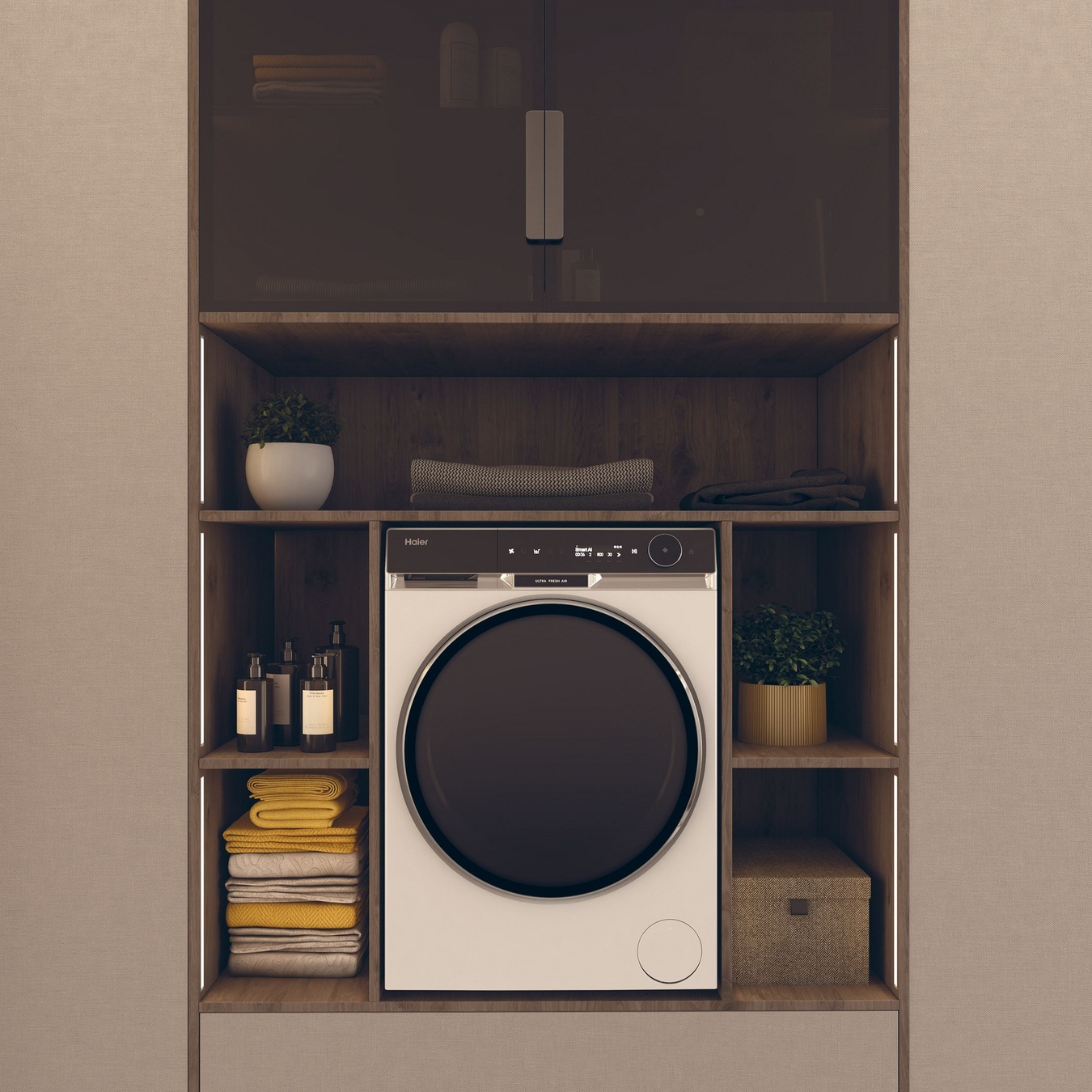 Haier 11kg Freestanding Autodose Washing Machine 1400rpm HW110-BD14397UUK - White Haier 11kg Freestanding Autodose Washing Machine 1400rpm HW110-BD14397UUK - White
