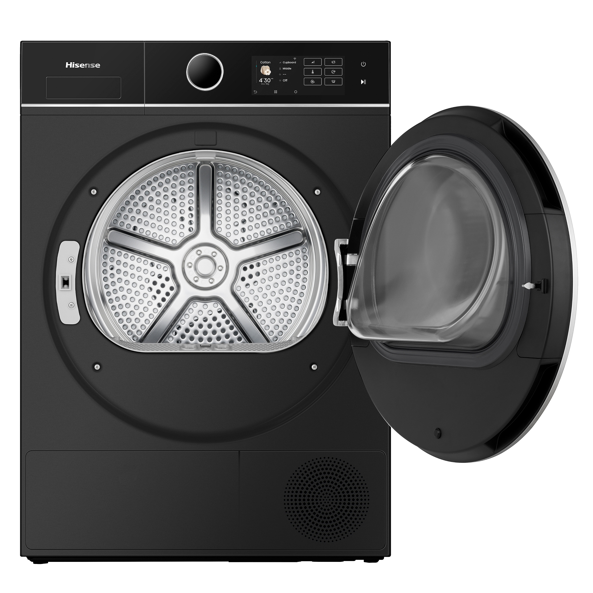 Hisense 9kg KitchenFit 5i Series Heat Pump Condenser Dryer DH5I904BBBC - Black Hisense 9kg KitchenFit 5i Series Heat Pump Condenser Dryer DH5I904BBBC - Black