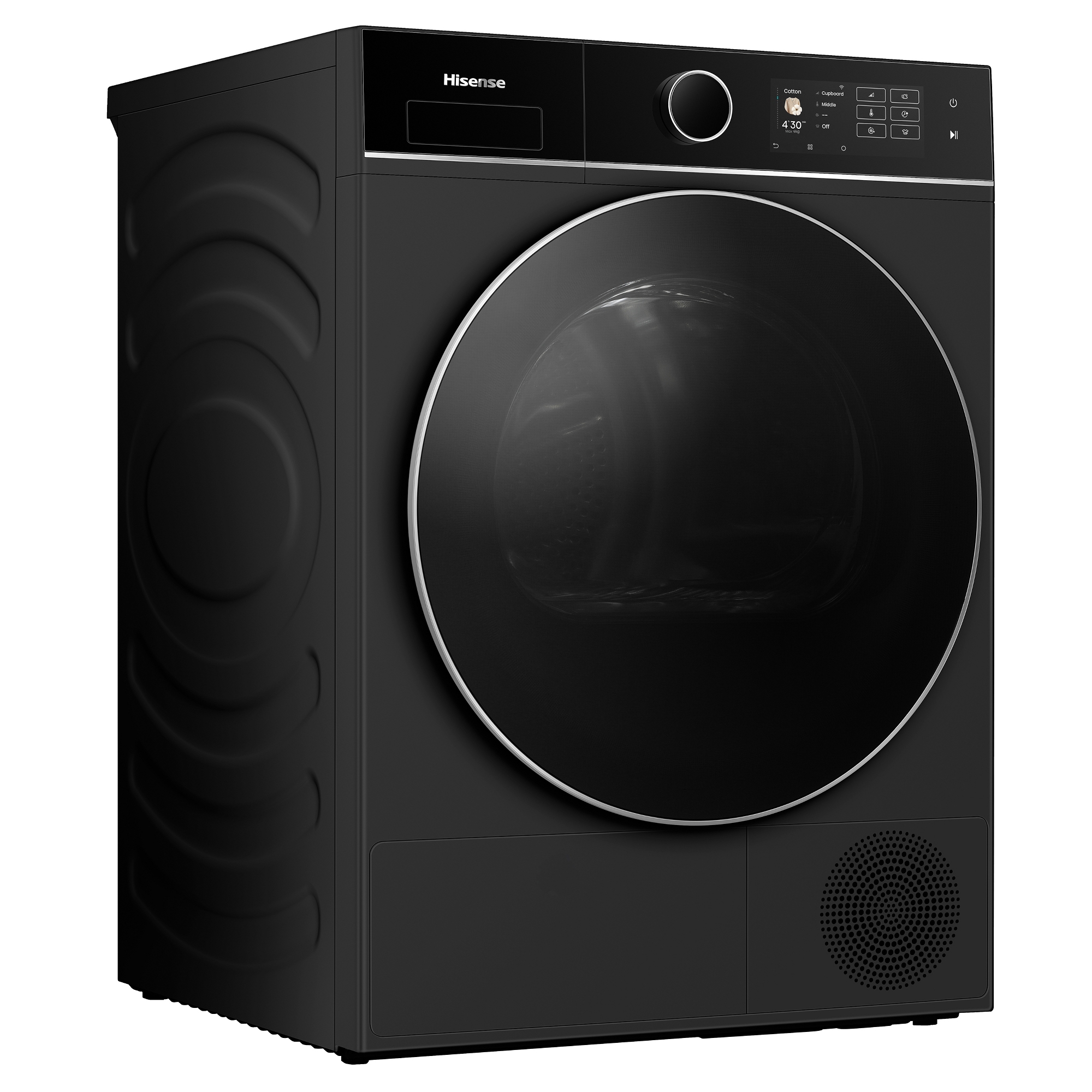 Hisense 9kg KitchenFit 5i Series Heat Pump Condenser Dryer DH5I904BBBC - Black Hisense 9kg KitchenFit 5i Series Heat Pump Condenser Dryer DH5I904BBBC - Black