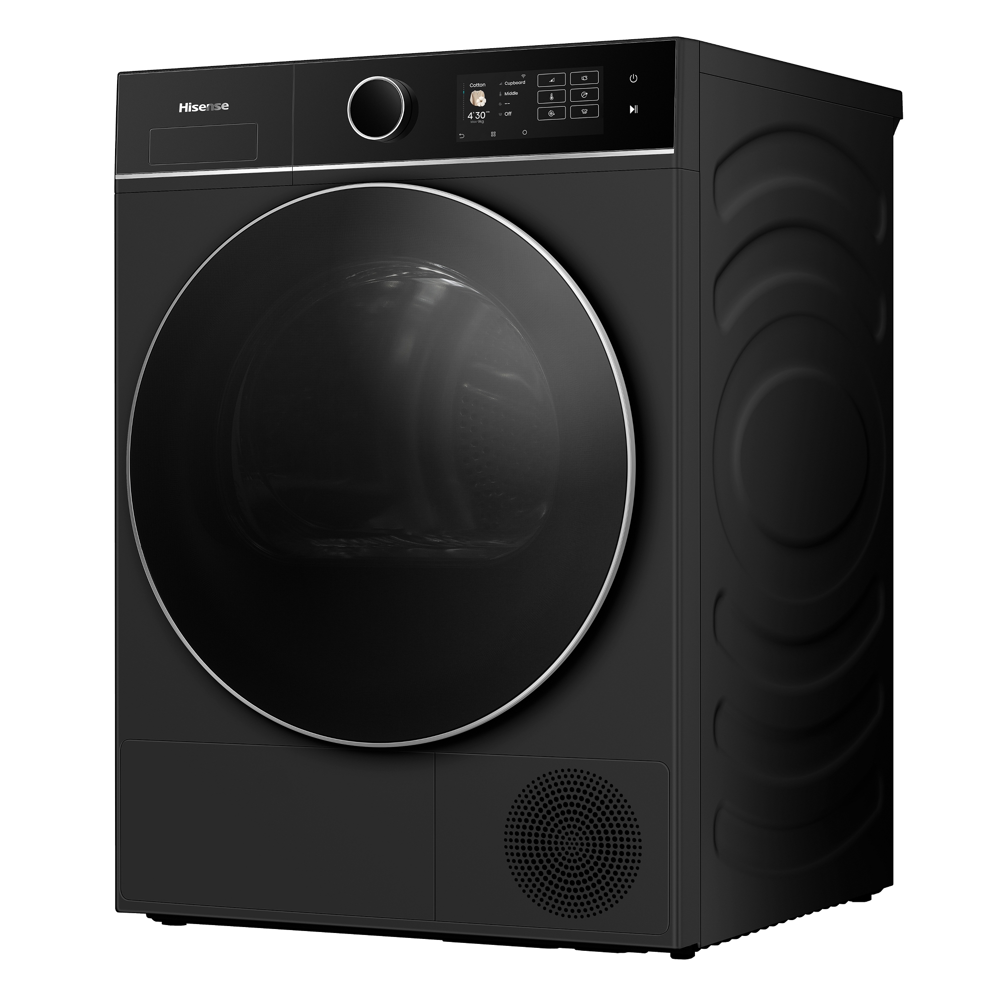 Hisense 9kg KitchenFit 5i Series Heat Pump Condenser Dryer DH5I904BBBC - Black Hisense 9kg KitchenFit 5i Series Heat Pump Condenser Dryer DH5I904BBBC - Black