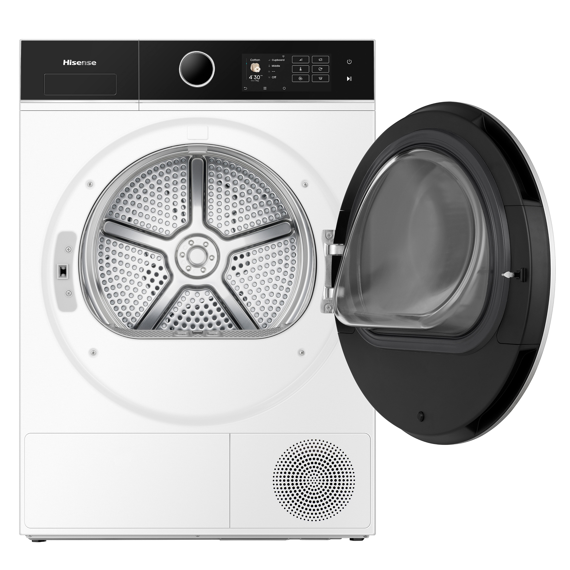Hisense 9kg KitchenFit 5i Series Heat Pump Condenser Dryer DH5I904BWBC - White Hisense 9kg KitchenFit 5i Series Heat Pump Condenser Dryer DH5I904BWBC - White