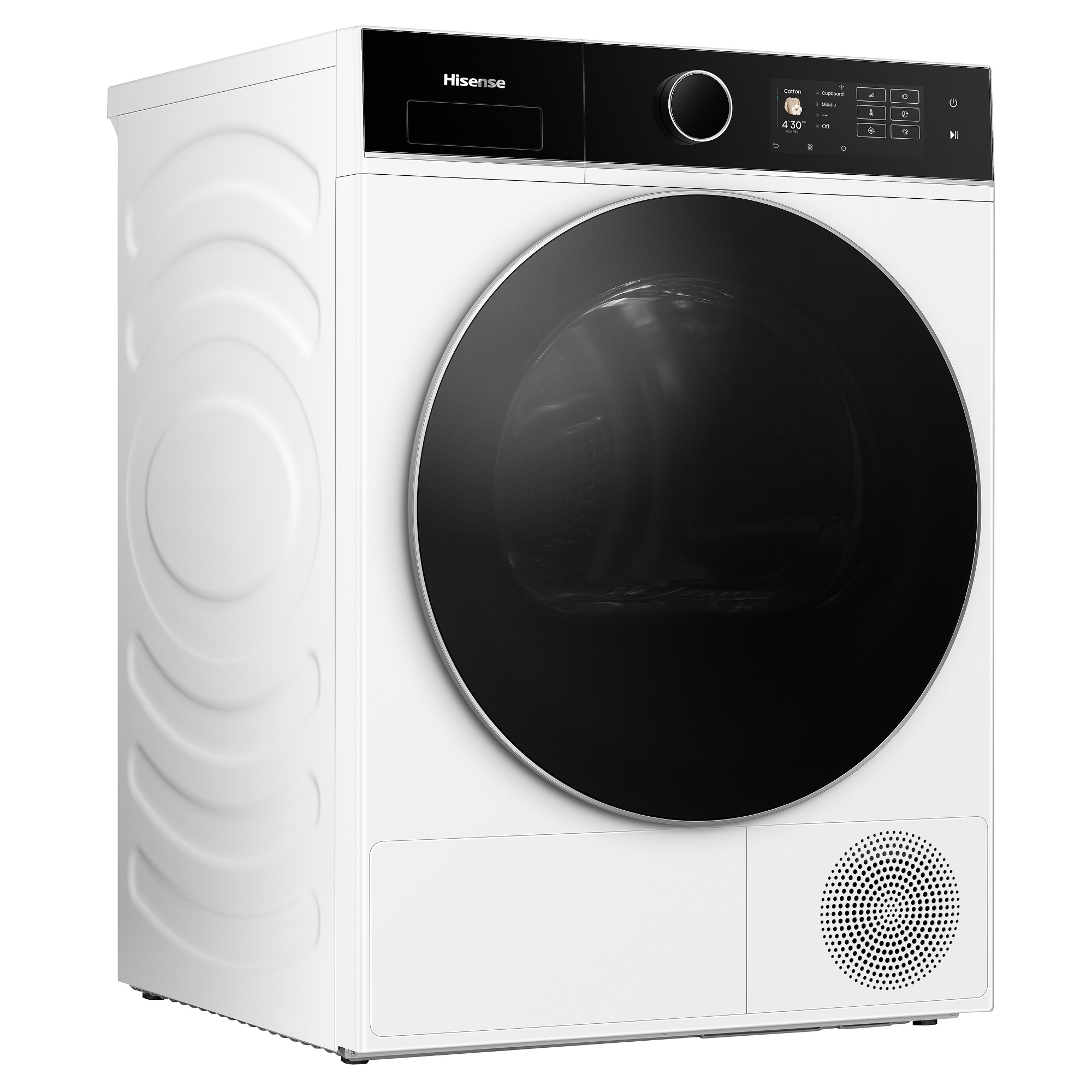Hisense 9kg KitchenFit 5i Series Heat Pump Condenser Dryer DH5I904BWBC - White Hisense 9kg KitchenFit 5i Series Heat Pump Condenser Dryer DH5I904BWBC - White