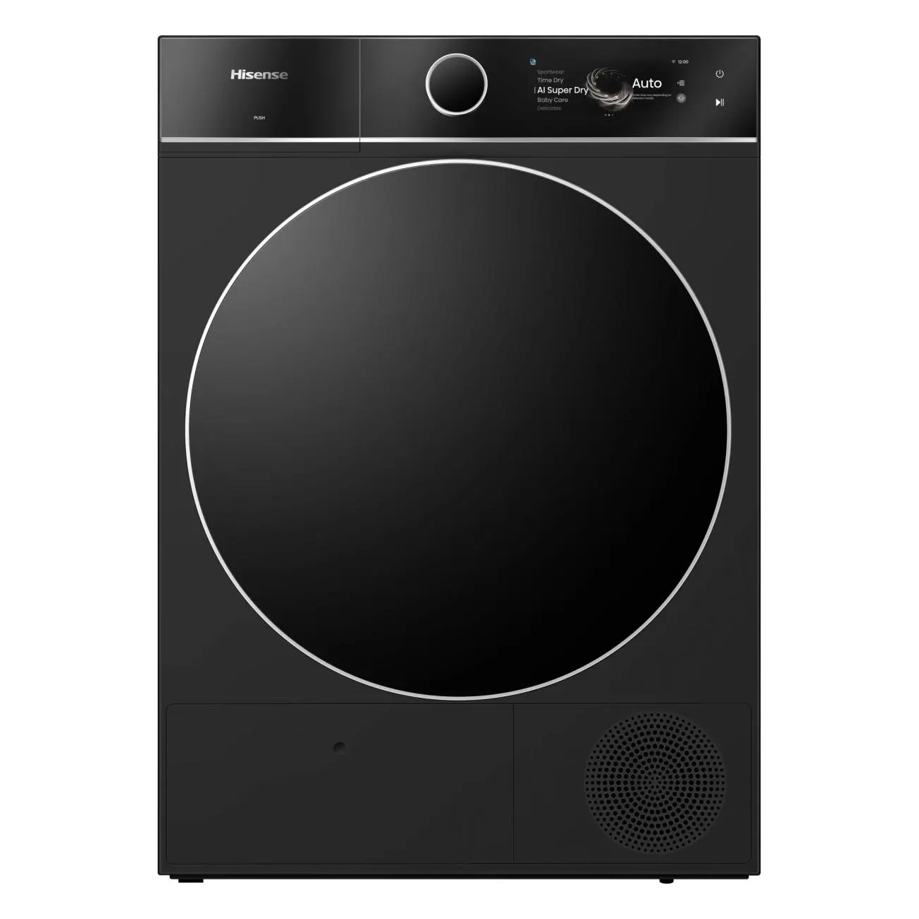 Hisense 10kg 7i Series Heat Pump Condenser Dryer DH7I108BBAB1 - Black
