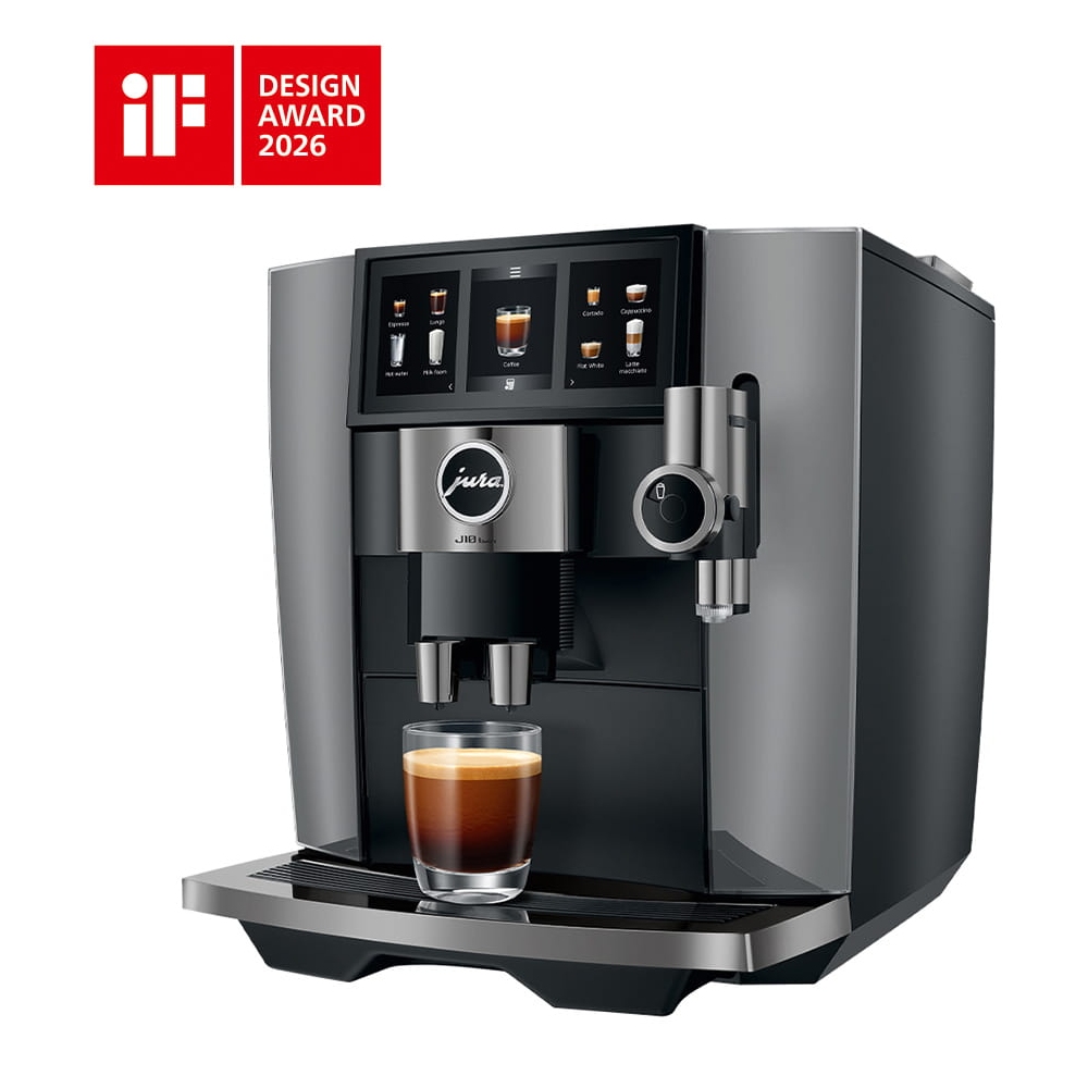 Jura J10 Twin Freestanding Fully Automatic Coffee Machine 15723 - Diamond Onyx Jura J10 Twin Freestanding Fully Automatic Coffee Machine 15723 - Diamond Onyx