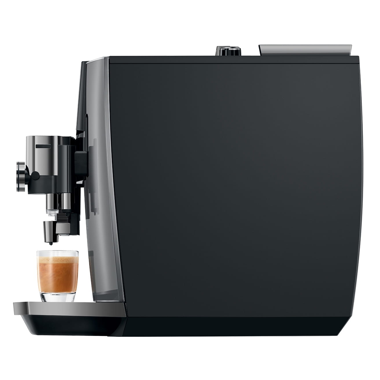 Jura J10 Twin Freestanding Fully Automatic Coffee Machine 15723 - Diamond Onyx Jura J10 Twin Freestanding Fully Automatic Coffee Machine 15723 - Diamond Onyx