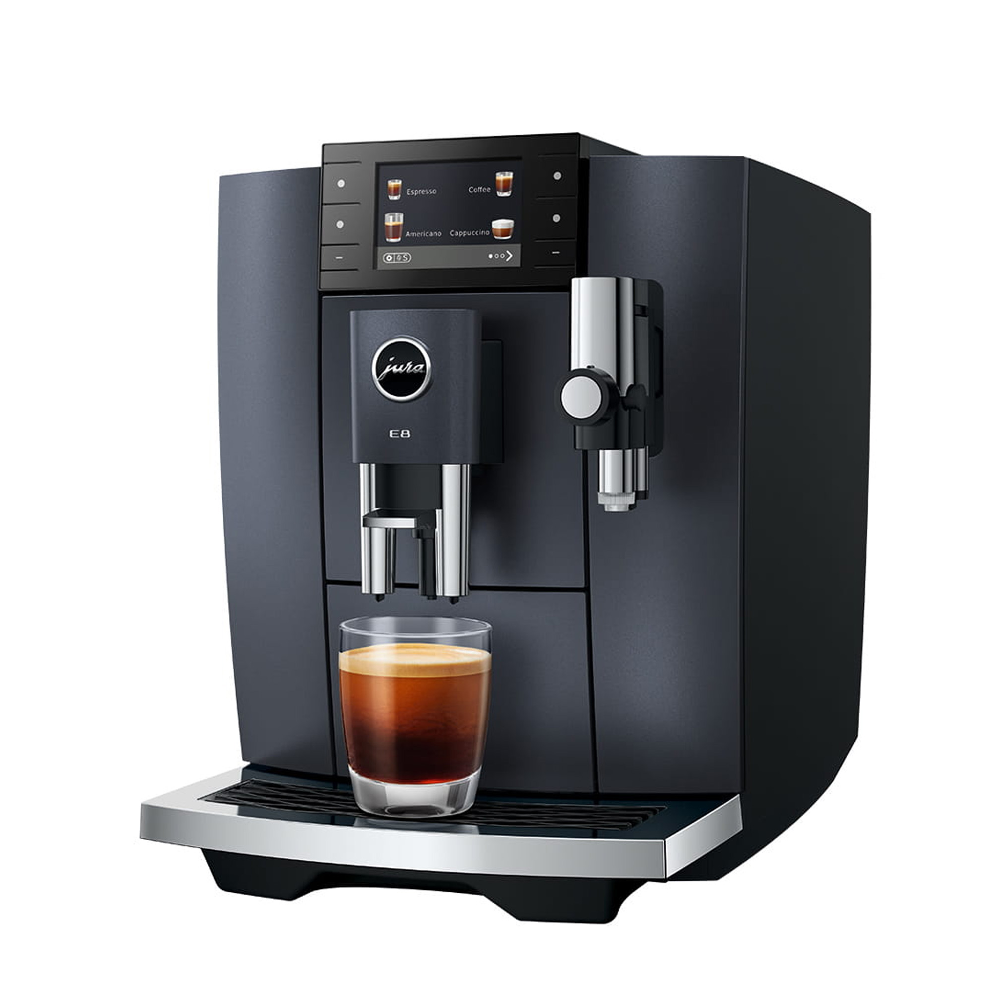 Jura E8 Freestanding Coffee Machine 15840 - Cosmic Black Jura E8 Freestanding Coffee Machine 15840 - Cosmic Black