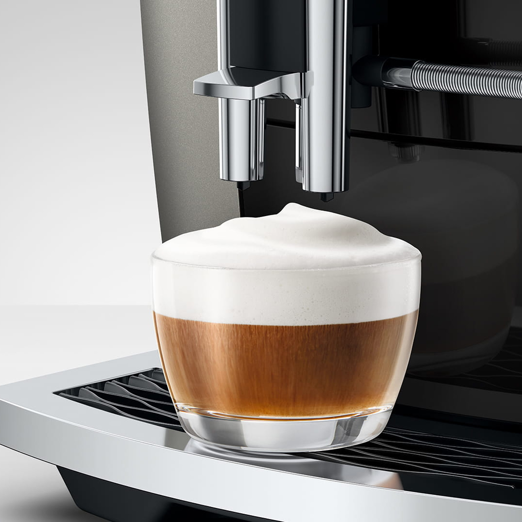 Jura E6 Freestanding Coffee Machine 15854 - Dark Inox Jura E6 Freestanding Coffee Machine 15854 - Dark Inox