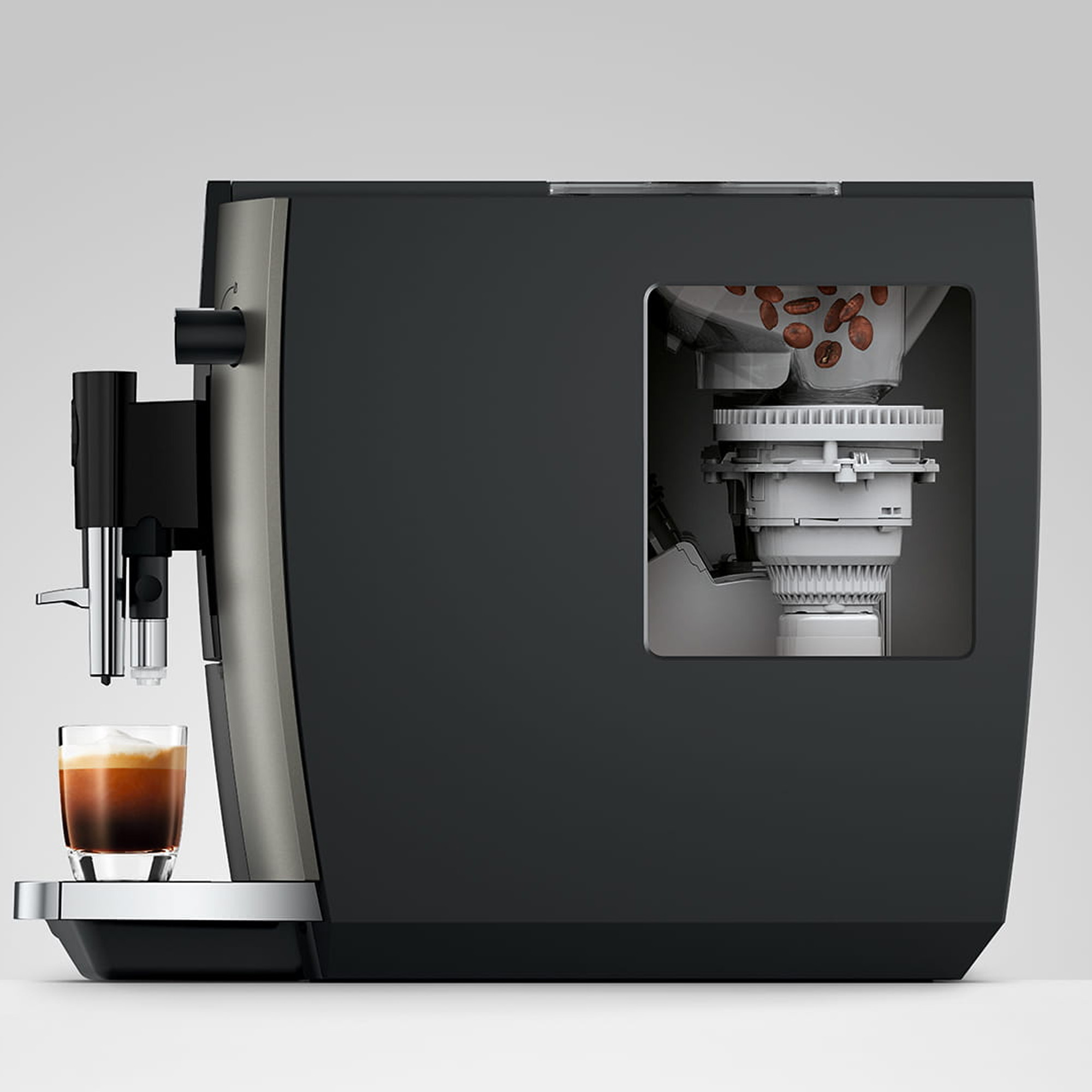 Jura E6 Freestanding Coffee Machine 15854 - Dark Inox Jura E6 Freestanding Coffee Machine 15854 - Dark Inox