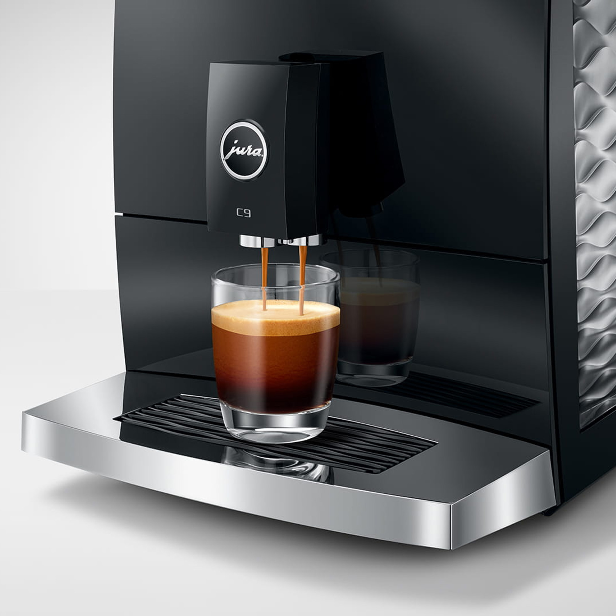 Jura C9 Fully Automatic Coffee Machine 15757 - Piano Black Jura C9 Fully Automatic Coffee Machine 15757 - Piano Black