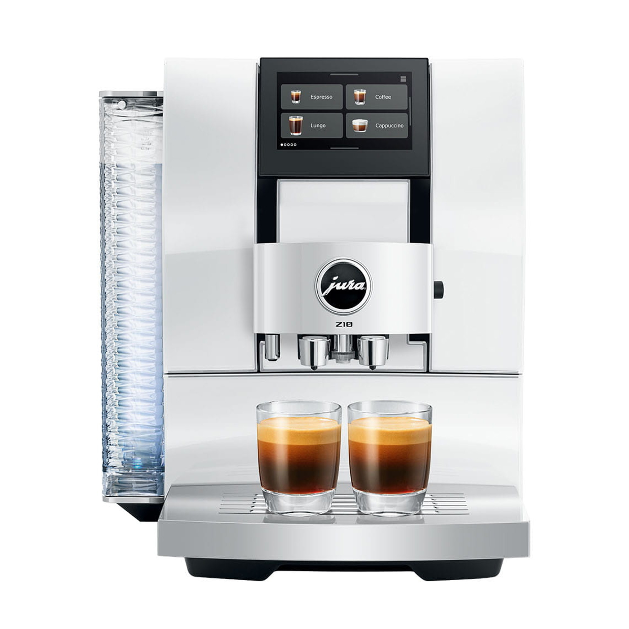Jura Z10 Freestanding Fully Automatic Coffee Machine 15846 - Diamond White