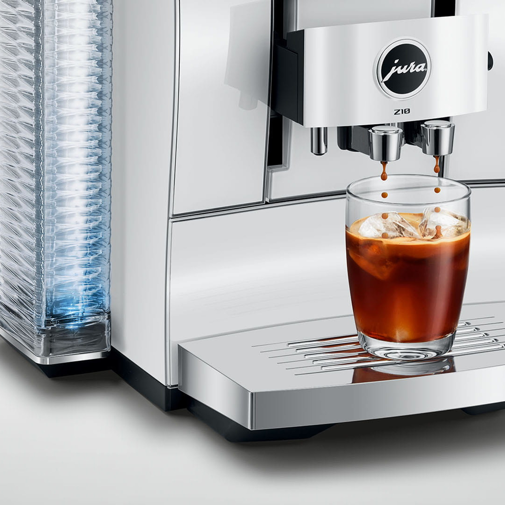 Jura Z10 Freestanding Fully Automatic Coffee Machine 15846 - Diamond White Jura Z10 Freestanding Fully Automatic Coffee Machine 15846 - Diamond White