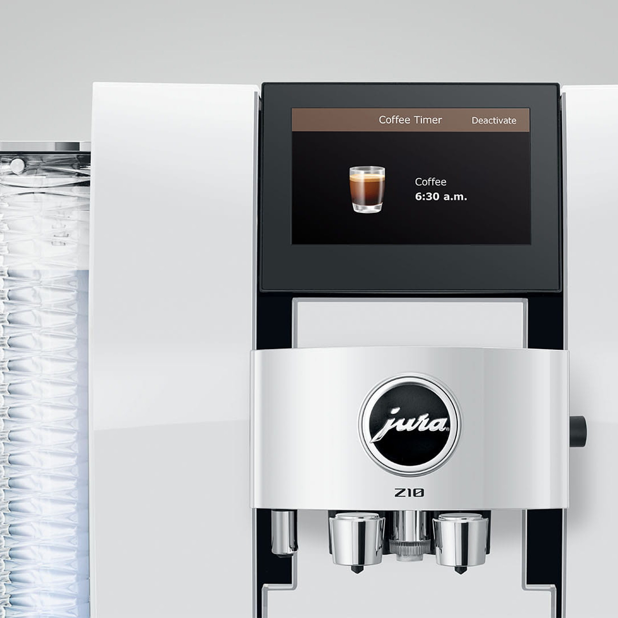 Jura Z10 Freestanding Fully Automatic Coffee Machine 15846 - Diamond White Jura Z10 Freestanding Fully Automatic Coffee Machine 15846 - Diamond White