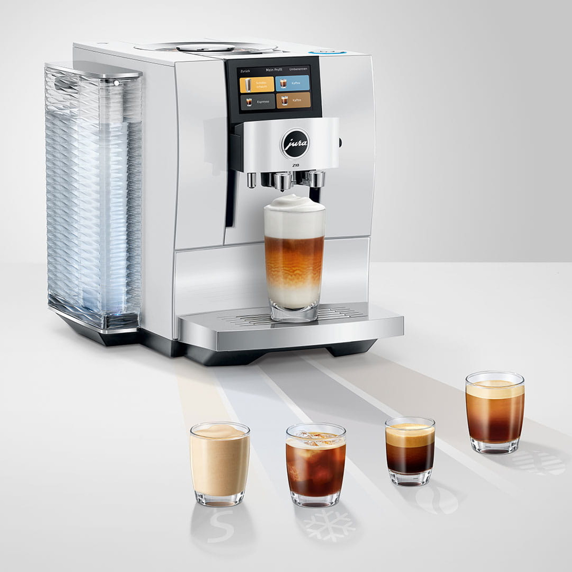Jura Z10 Freestanding Fully Automatic Coffee Machine 15846 - Diamond White Jura Z10 Freestanding Fully Automatic Coffee Machine 15846 - Diamond White