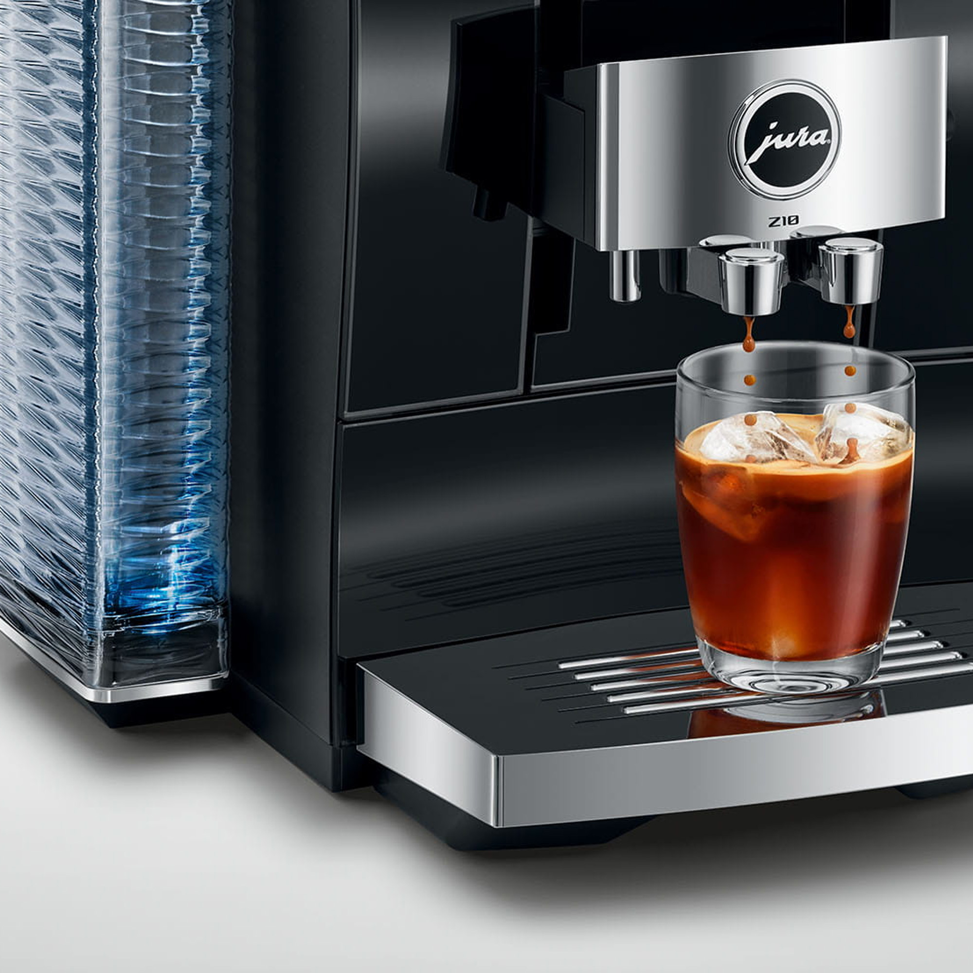 Jura Z10 Freestanding Fully Automatic Coffee Machine 15847 - Diamond Black Jura Z10 Freestanding Fully Automatic Coffee Machine 15847 - Diamond Black