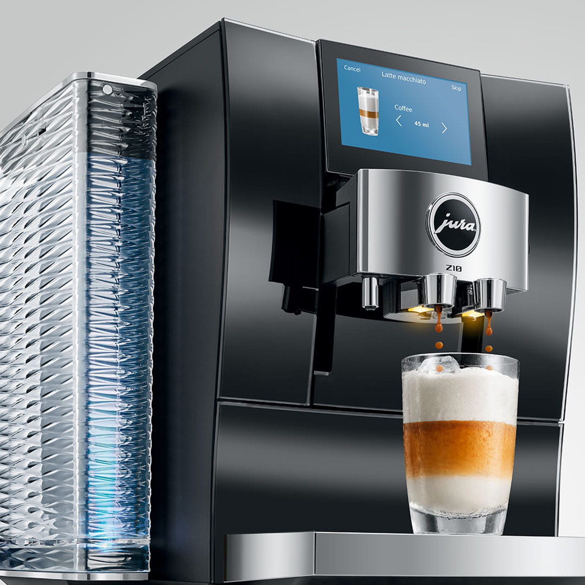 Jura Z10 Freestanding Fully Automatic Coffee Machine 15847 - Diamond Black Jura Z10 Freestanding Fully Automatic Coffee Machine 15847 - Diamond Black