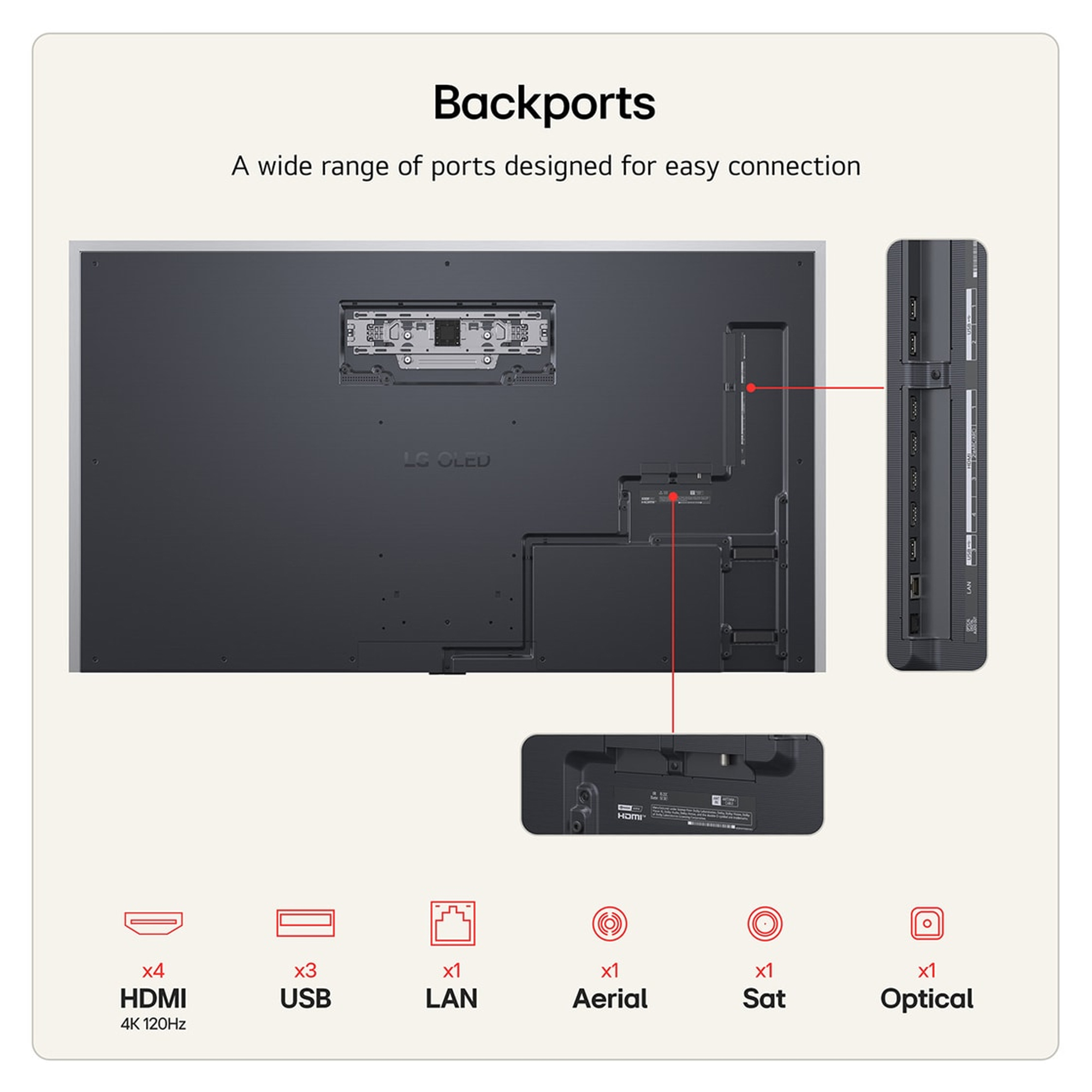 LG 2026 77" Evo AI G6 OLED 4K Smart TV OLED77G64LW - Wall Mount Version LG 2026 77" Evo AI G6 OLED 4K Smart TV OLED77G64LW - Wall Mount Version