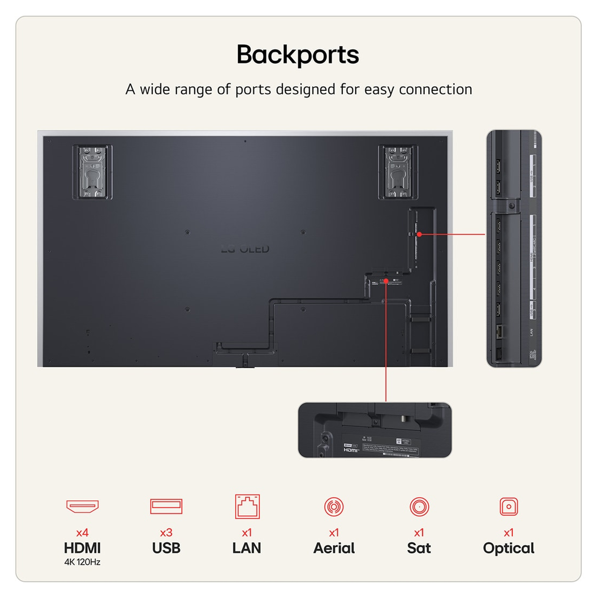 LG 2026 97" Evo AI G6 OLED 4K Smart TV OLED97G64LW - Wall Mount Version LG 2026 97" Evo AI G6 OLED 4K Smart TV OLED97G64LW - Wall Mount Version
