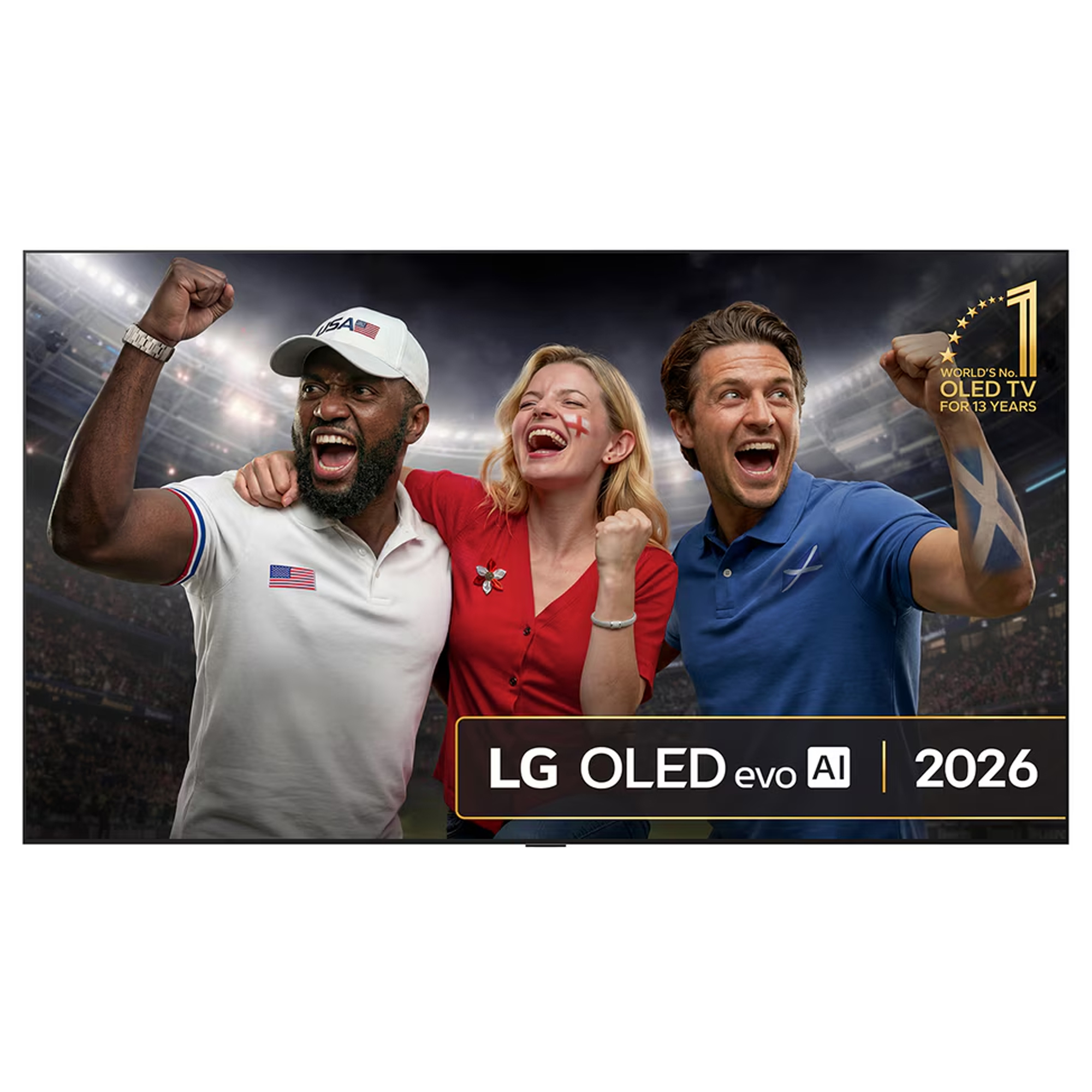 LG 2026 97" Evo AI G6 OLED 4K Smart TV OLED97G64LW - Wall Mount Version
