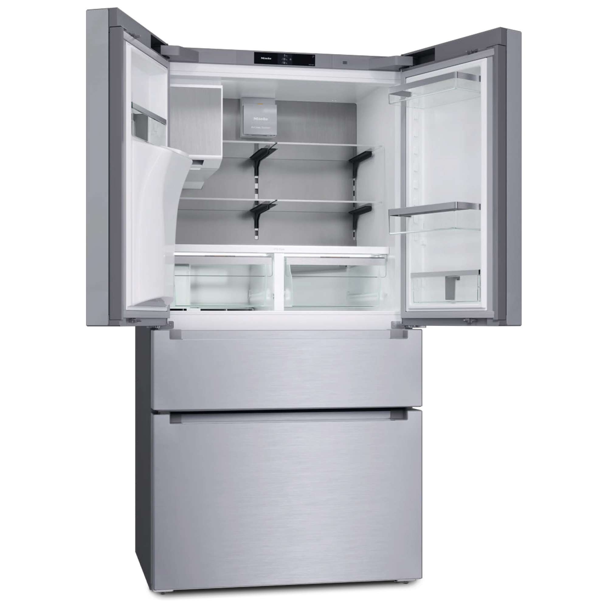 Miele 91cm French Style Fridge Freezer KFFD6765EDT/CS - Stainless Steel Miele 91cm French Style Fridge Freezer KFFD6765EDT/CS - Stainless Steel