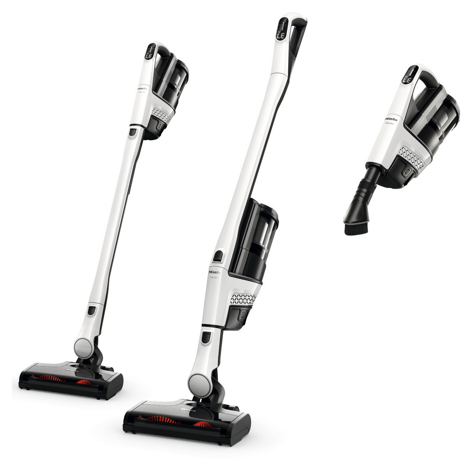 Miele Cordless Stick Vacuum Cleaner Triflex HX3 White - Brilliant White Miele Cordless Stick Vacuum Cleaner Triflex HX3 White - Brilliant White