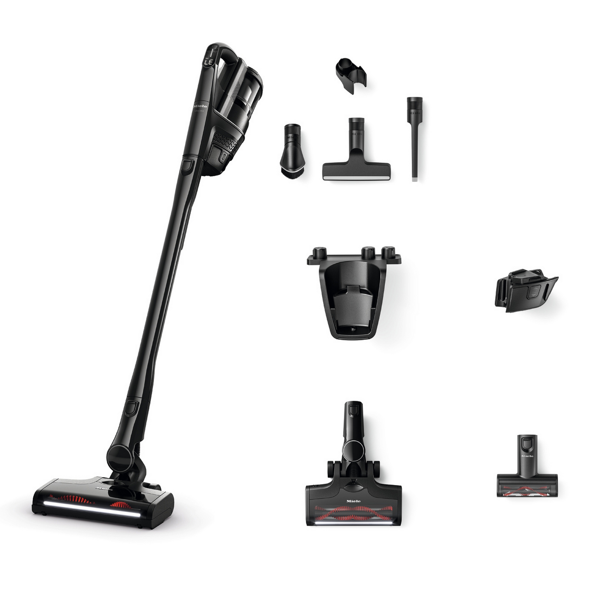 Miele Cordless Stick Vacuum Cleaner Triflex HX3 Cat + Dog - Obsidian Black