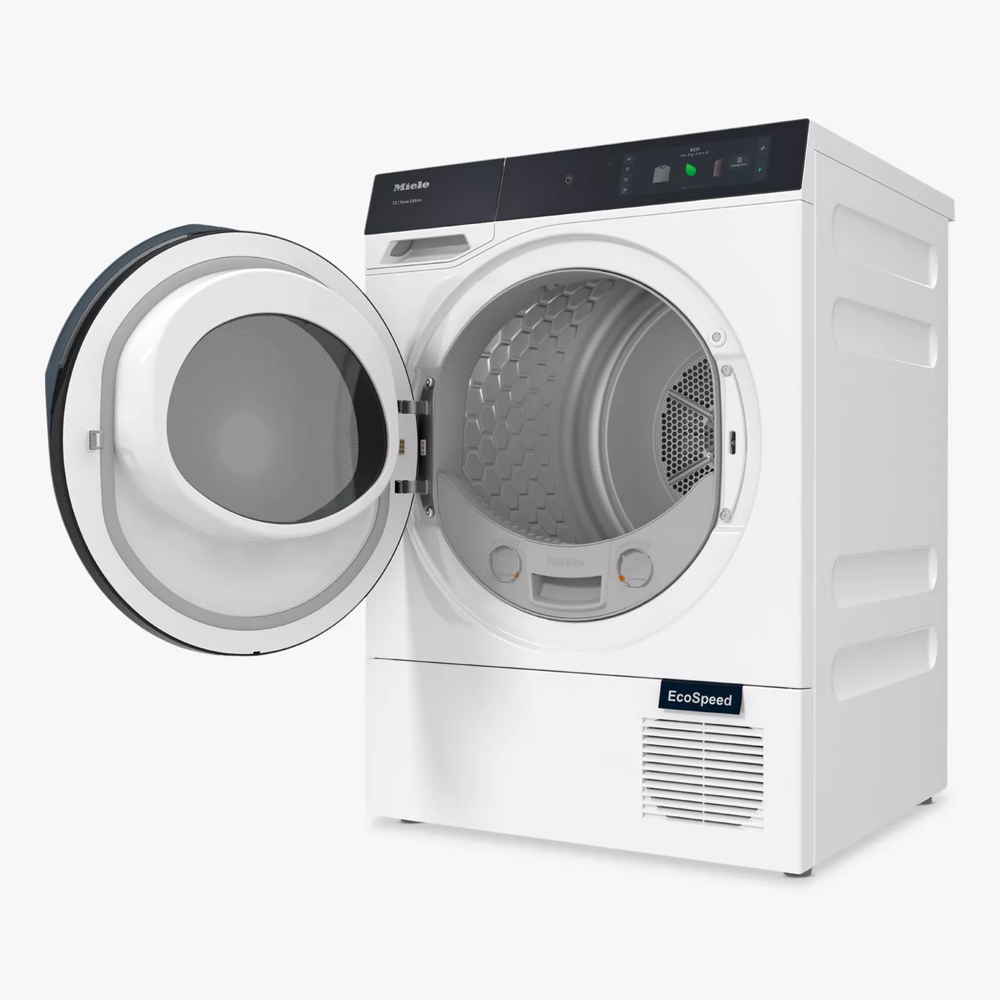 Miele 9kg Nova Series Heat Pump Tumble Dryer TQ1000WP - White Miele 9kg Nova Series Heat Pump Tumble Dryer TQ1000WP - White
