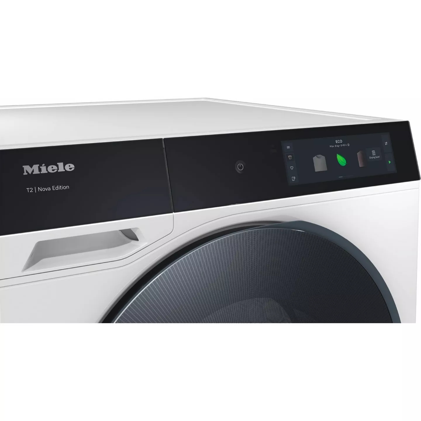 Miele 9kg Nova Series Heat Pump Tumble Dryer TQ1000WP - White Miele 9kg Nova Series Heat Pump Tumble Dryer TQ1000WP - White