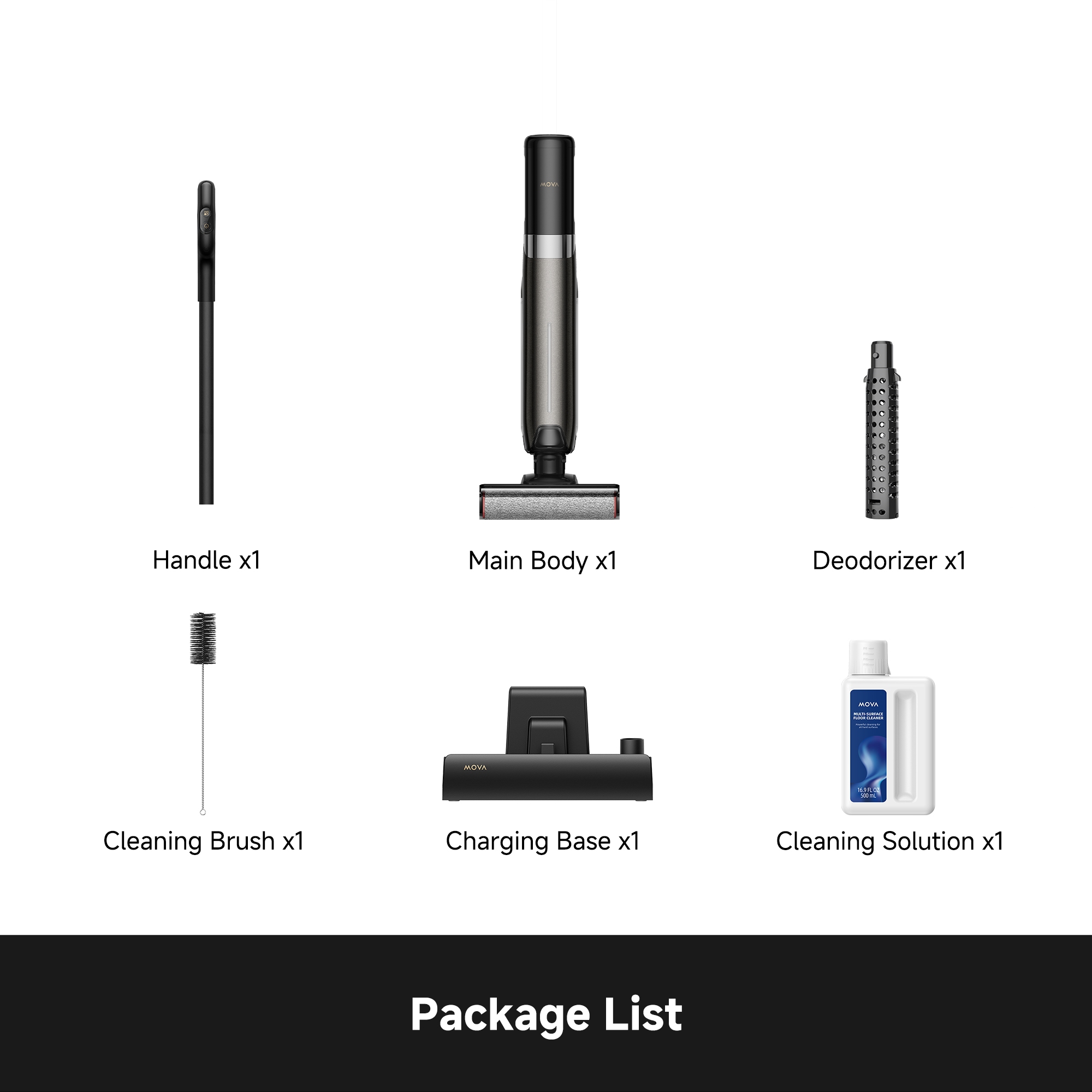 Mova M10 Air Kit Wet and Dry Vacuum Cleaner HMH13A - Black Mova M10 Air Kit Wet and Dry Vacuum Cleaner HMH13A - Black