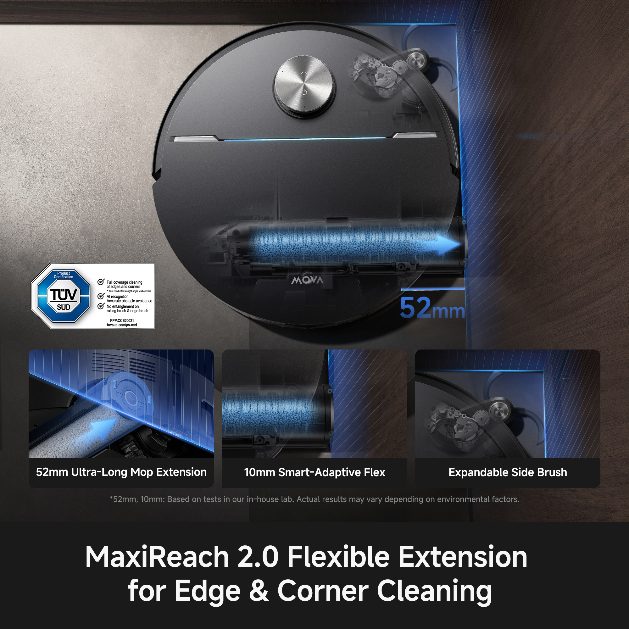 Mova Z70 Ultra Roller Complete RLZ72CE-1 - Stone Black Mova Z70 Ultra Roller Complete RLZ72CE-1 - Stone Black