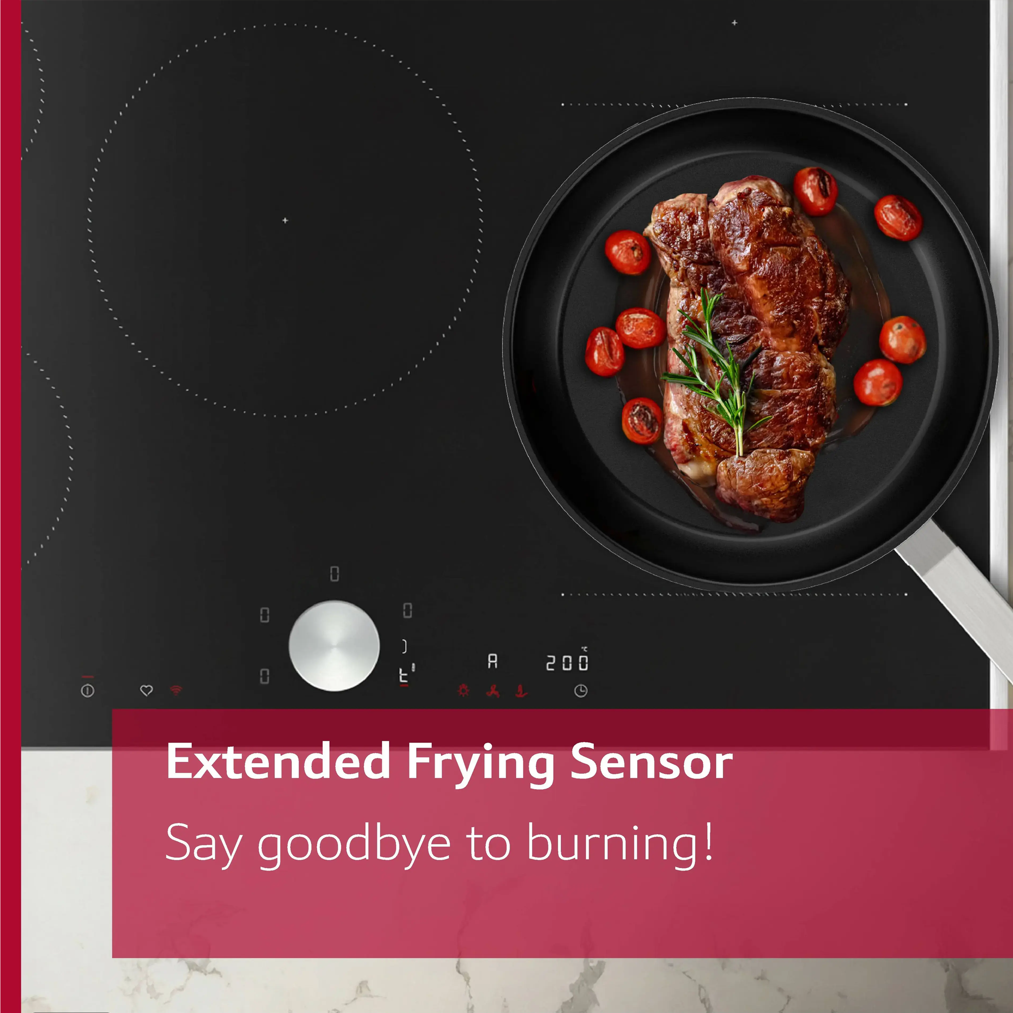 Neff N90 80cm Induction Hob T68NUV4A0 - Matt Black Neff N90 80cm Induction Hob T68NUV4A0 - Matt Black