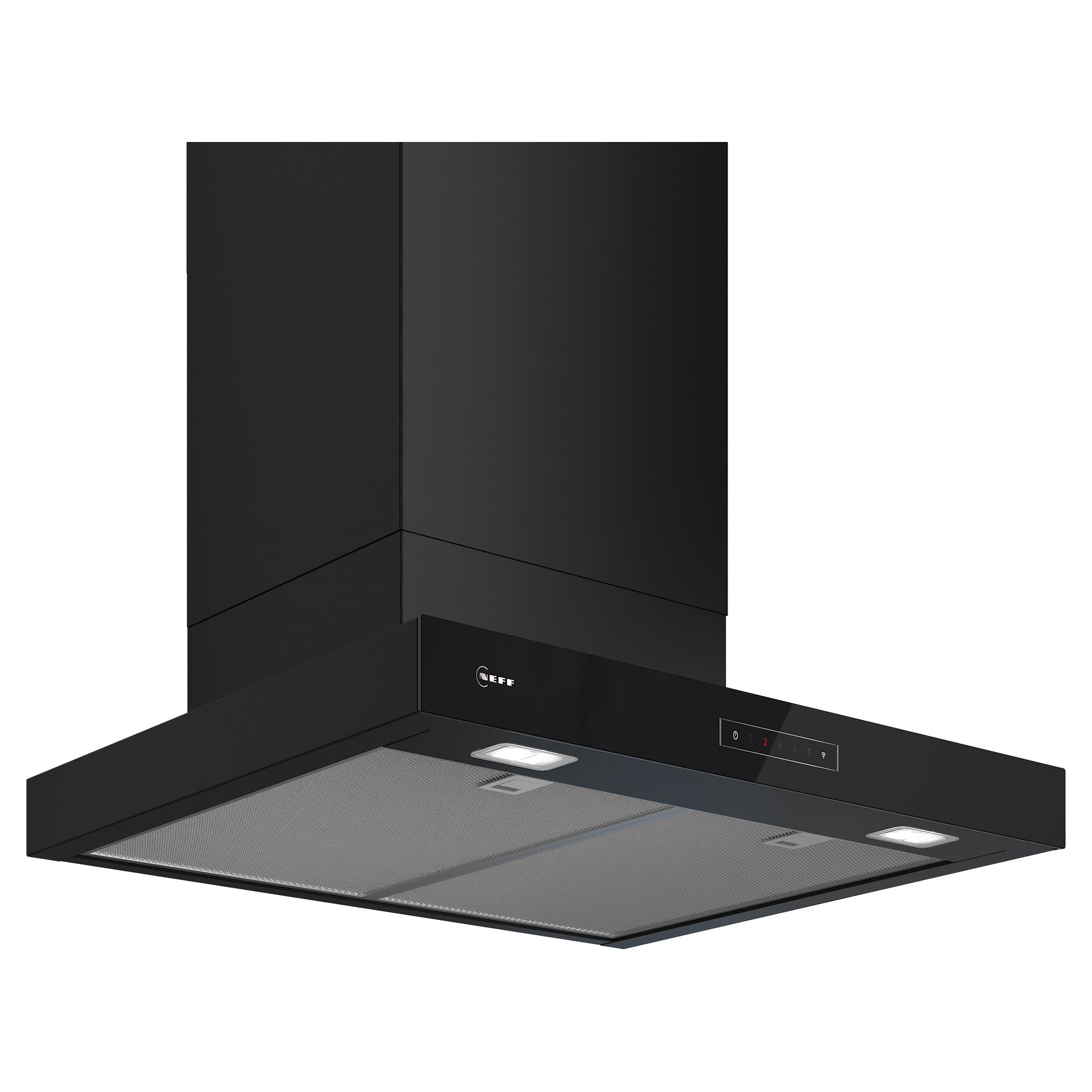 Neff N70 60cm Chimney Hood D67BDN2S0B - Black