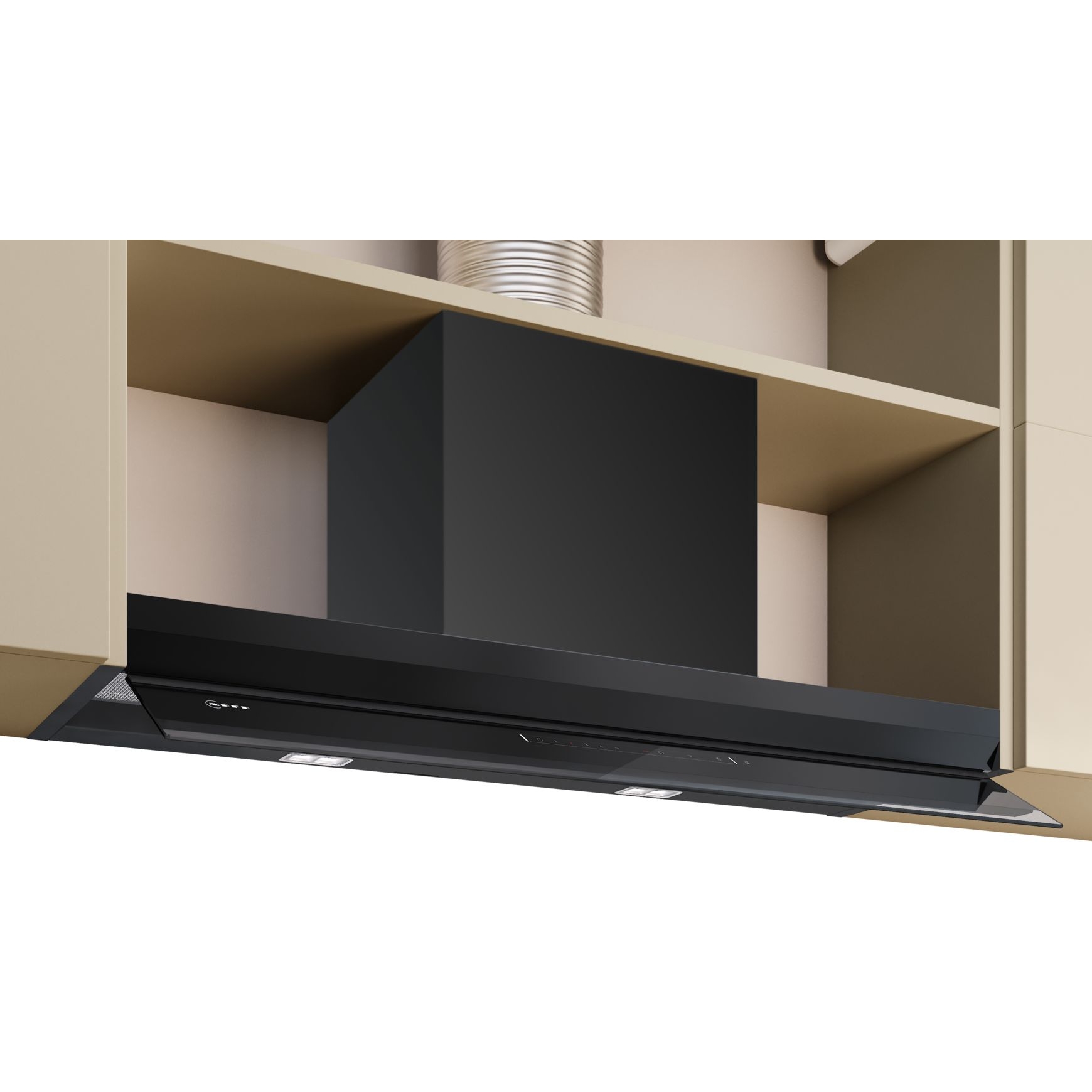 Neff N90 90cm Canopy Hood D98XET2S0B - Black