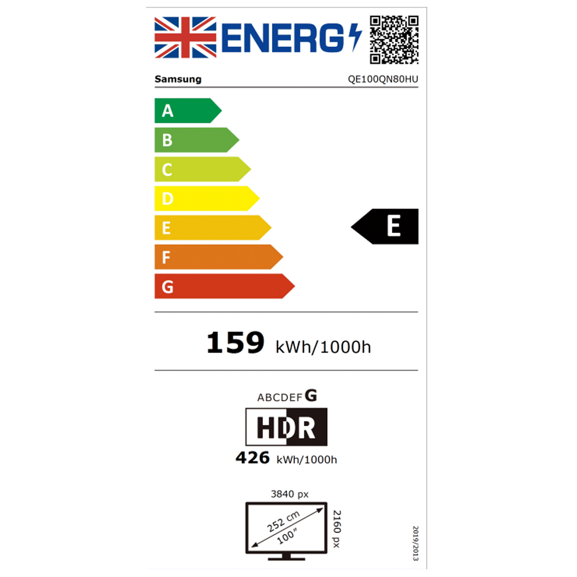 Samsung 2026 100" Neo QLED QN80H 4K Vision AI Smart TV QE100QN80HUXXU - Black Samsung 2026 100" Neo QLED QN80H 4K Vision AI Smart TV QE100QN80HUXXU - Black