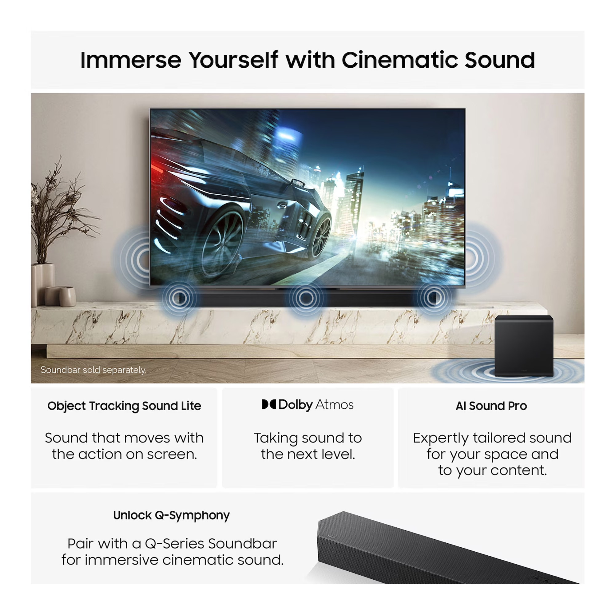 Samsung 2026 55" Neo QLED QN80H 4K Vision AI Smart TV QE55QN80HAUXXU - Black Samsung 2026 55" Neo QLED QN80H 4K Vision AI Smart TV QE55QN80HAUXXU - Black
