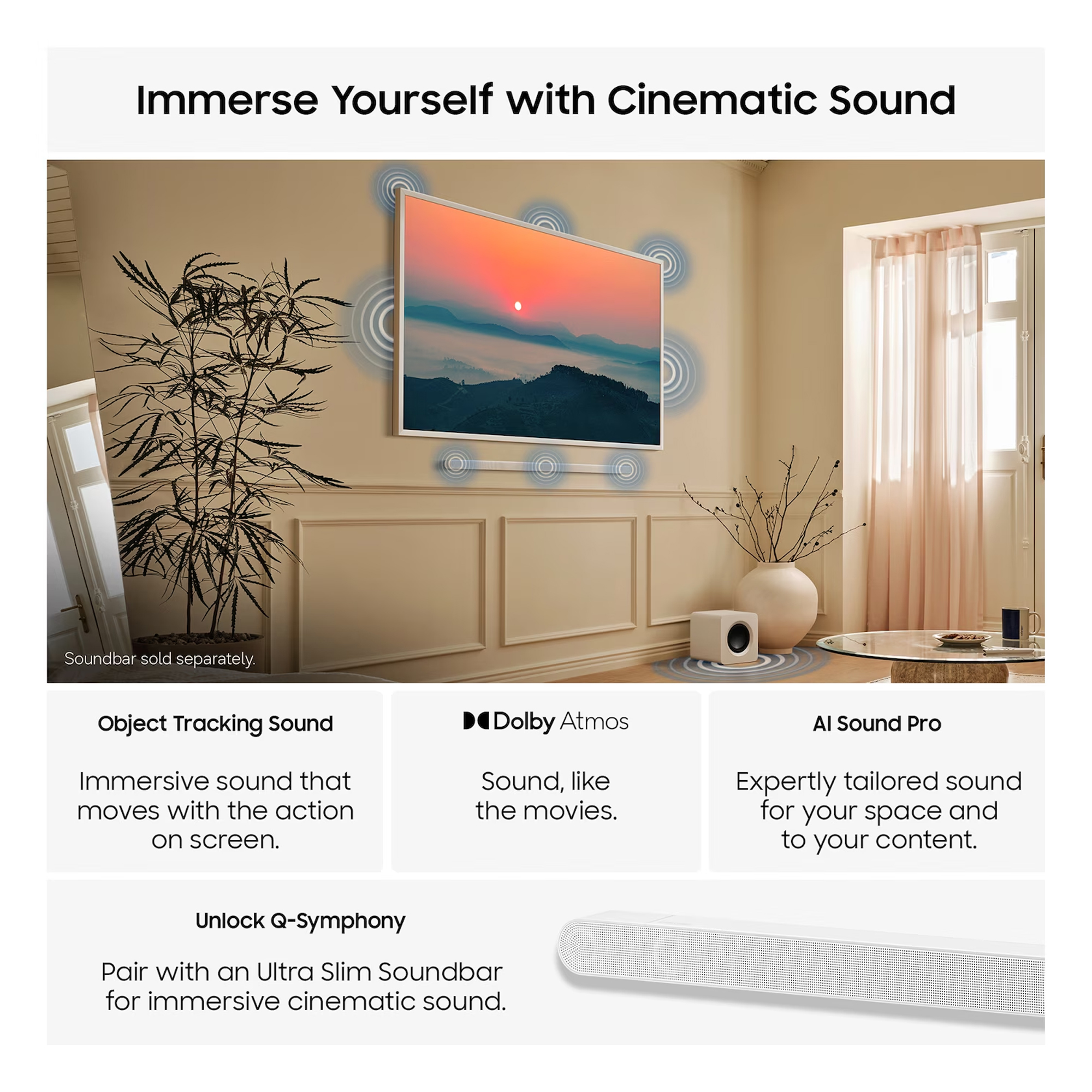 Samsung 2026 65" The Frame Pro LS03HW 4K Vision AI Smart TV QE65LS03HWUXXU Samsung 2026 65" The Frame Pro LS03HW 4K Vision AI Smart TV QE65LS03HWUXXU