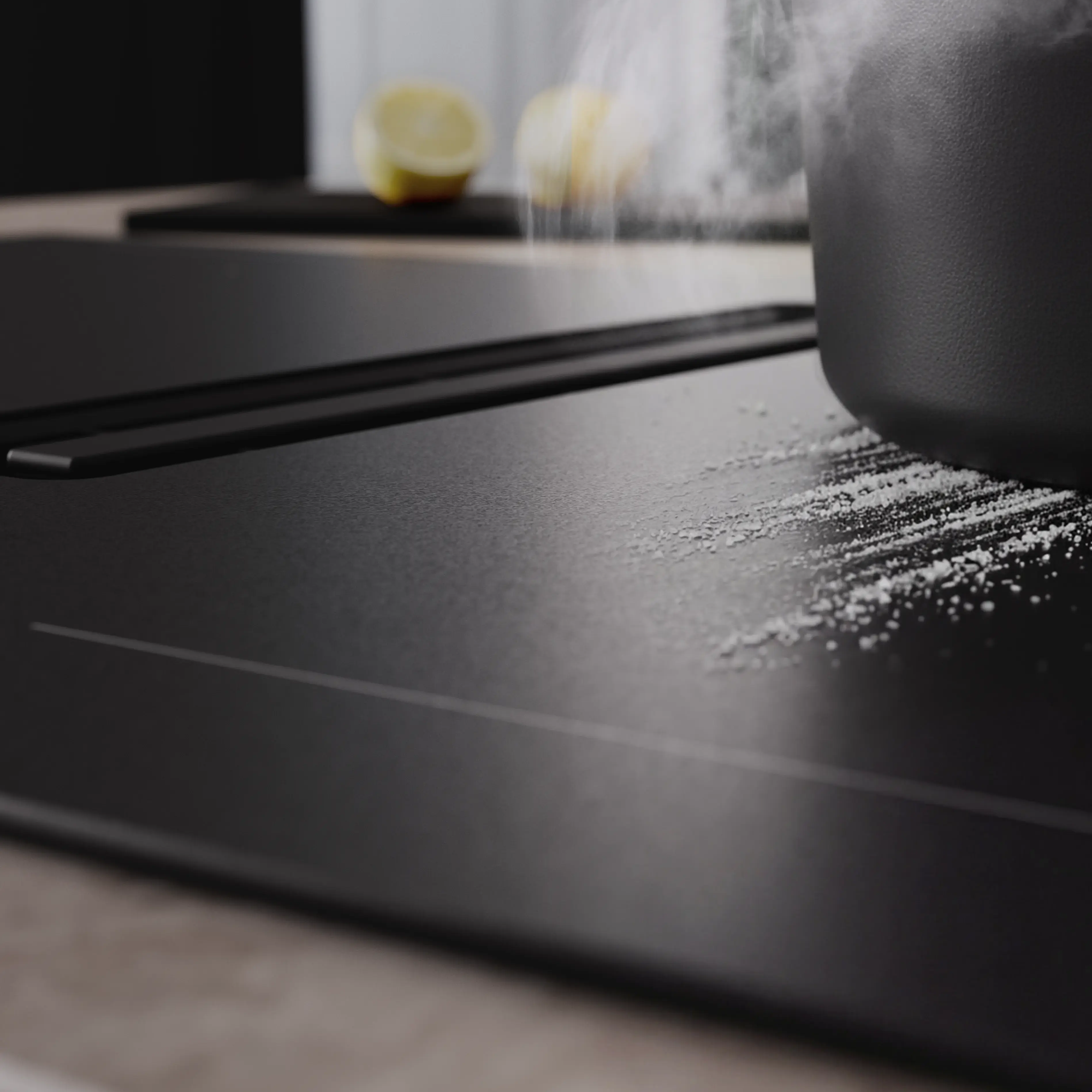 Siemens iQ700 80cm Frameless Air Venting Induction Hob EX81AHL26E – Matt Black Siemens iQ700 80cm Frameless Air Venting Induction Hob EX81AHL26E – Matt Black