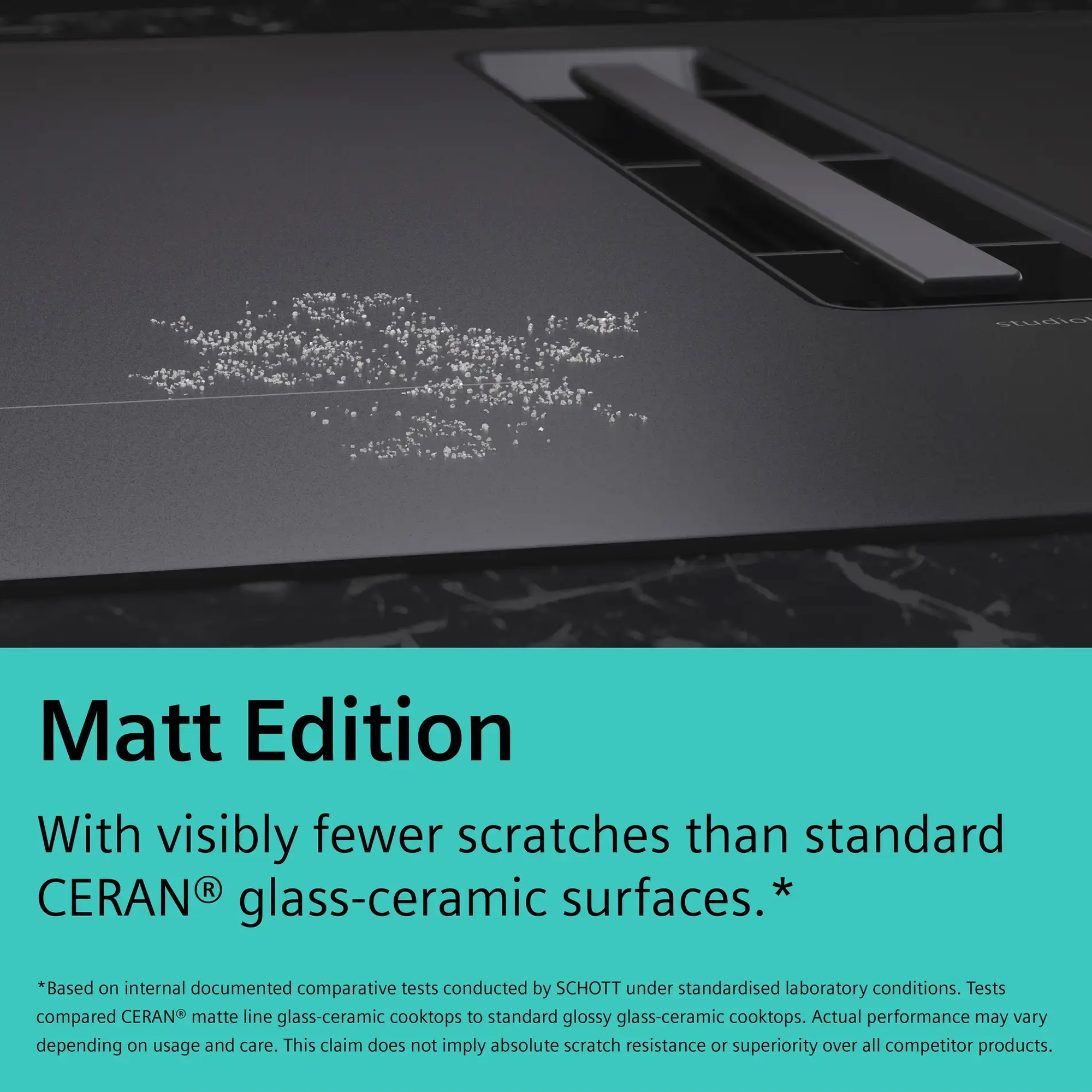 Siemens iQ700 80cm Frameless Air Venting Induction Hob EX81AHL26E – Matt Black Siemens iQ700 80cm Frameless Air Venting Induction Hob EX81AHL26E – Matt Black