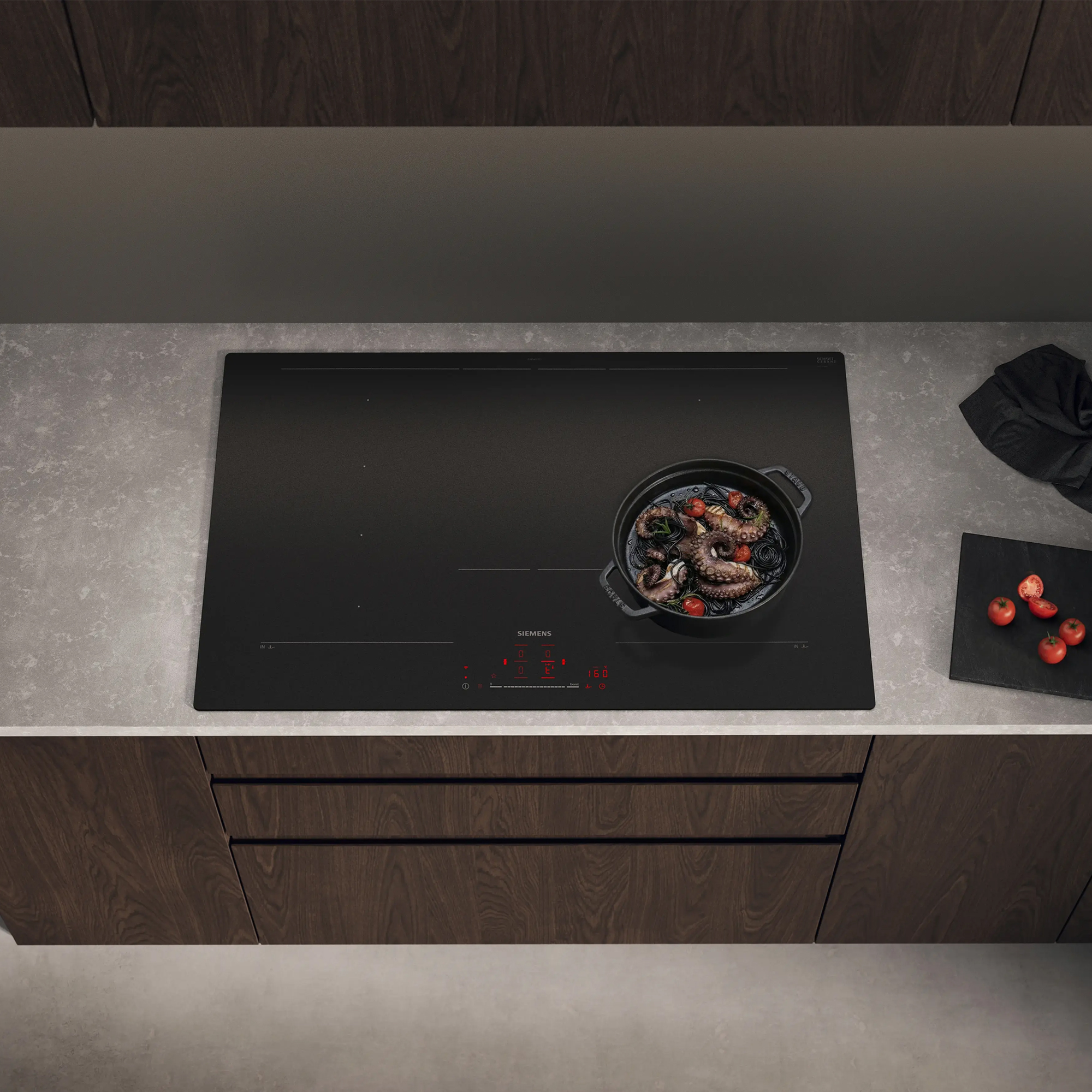 Siemens 80cm iQ700 FlexInduction Induction Hob EX81AHYC1E - Matte Black Siemens 80cm iQ700 FlexInduction Induction Hob EX81AHYC1E - Matte Black
