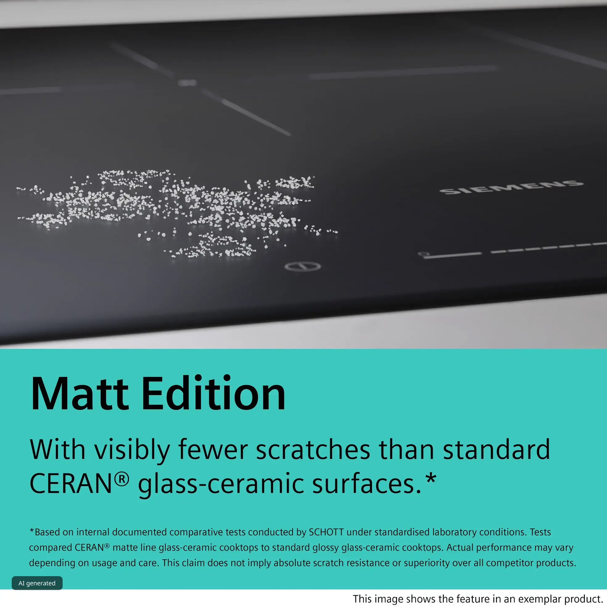 Siemens 80cm iQ700 FlexInduction Induction Hob EX81AHYC1E - Matte Black Siemens 80cm iQ700 FlexInduction Induction Hob EX81AHYC1E - Matte Black