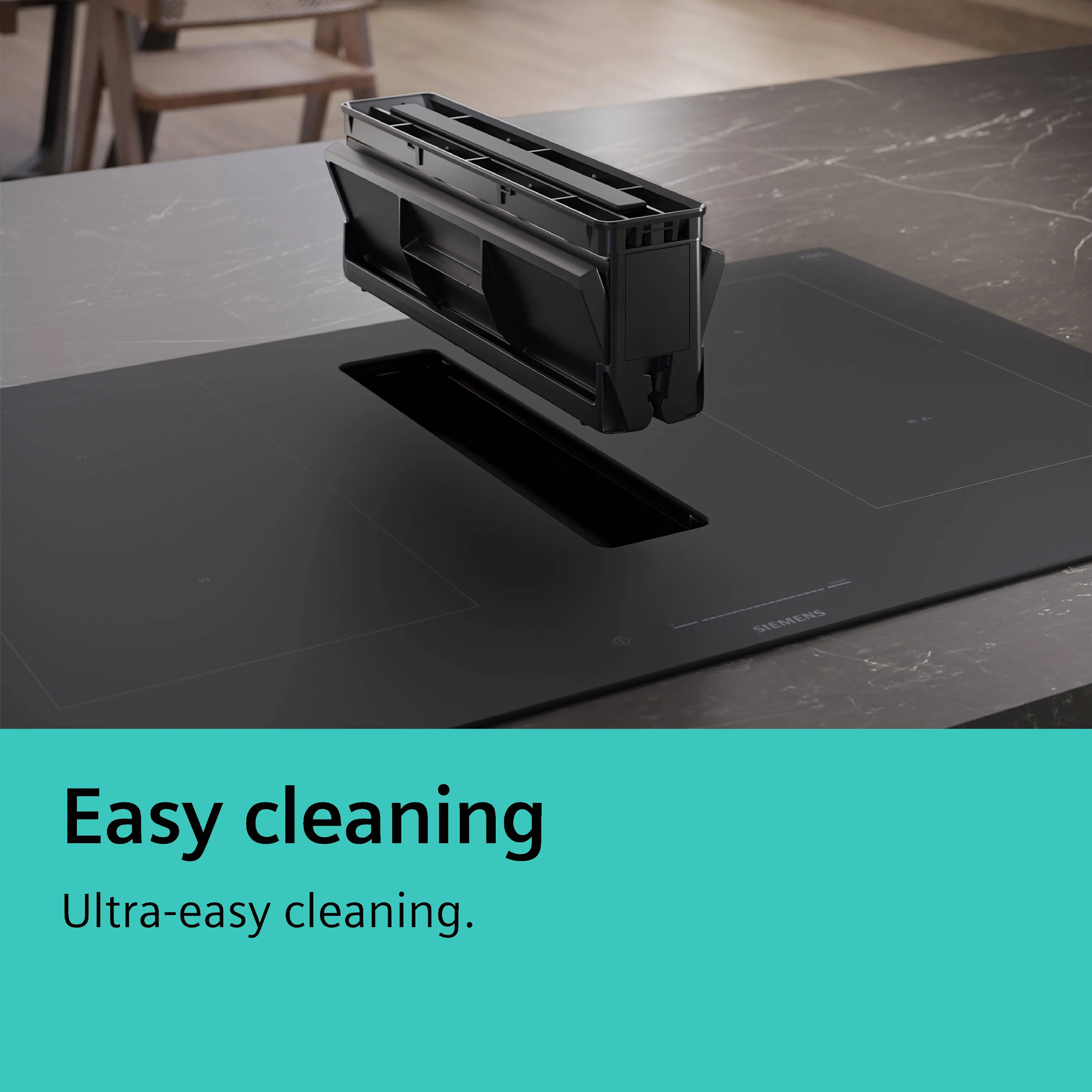 Siemens iQ700 80cm Air Venting Induction Hob EX875LX67E - Black Siemens iQ700 80cm Air Venting Induction Hob EX875LX67E - Black
