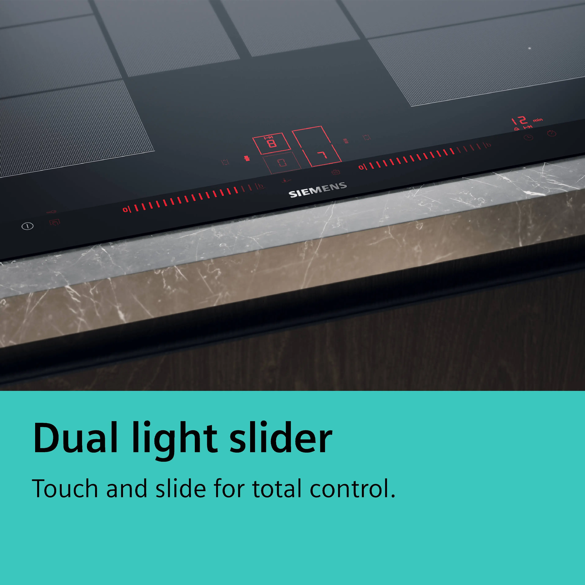 Siemens iQ700 80cm Induction Hob EX875LYV1E – Black Siemens iQ700 80cm Induction Hob EX875LYV1E – Black
